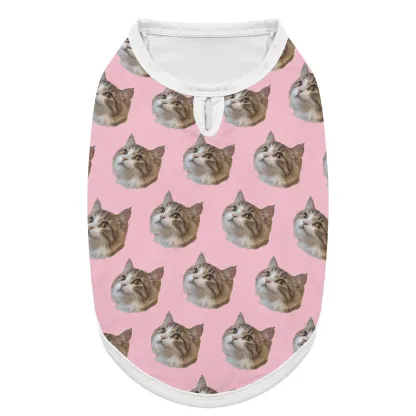 Custom Dog Cat Pet Photo Clothing
