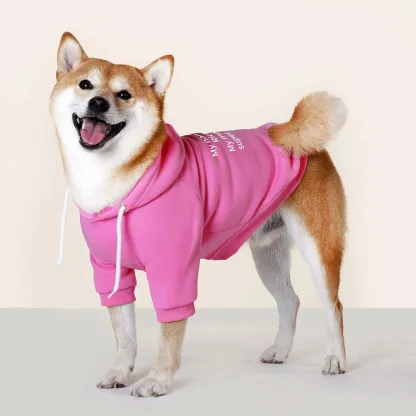 Custom Text Dog Hoodie Clothing