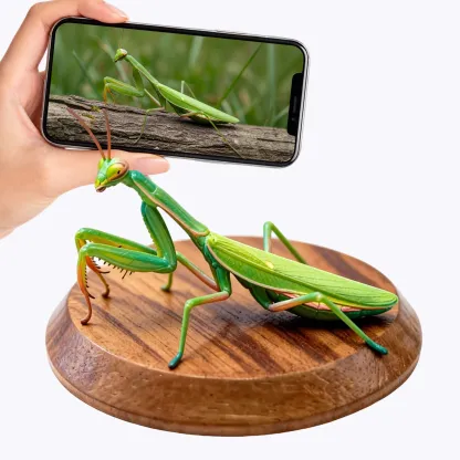 Personalized Highly Realistic Full-Color 3D Butterfly Rhinoceros Beetle Praying Mantise Statue for Insect Enthusiasts