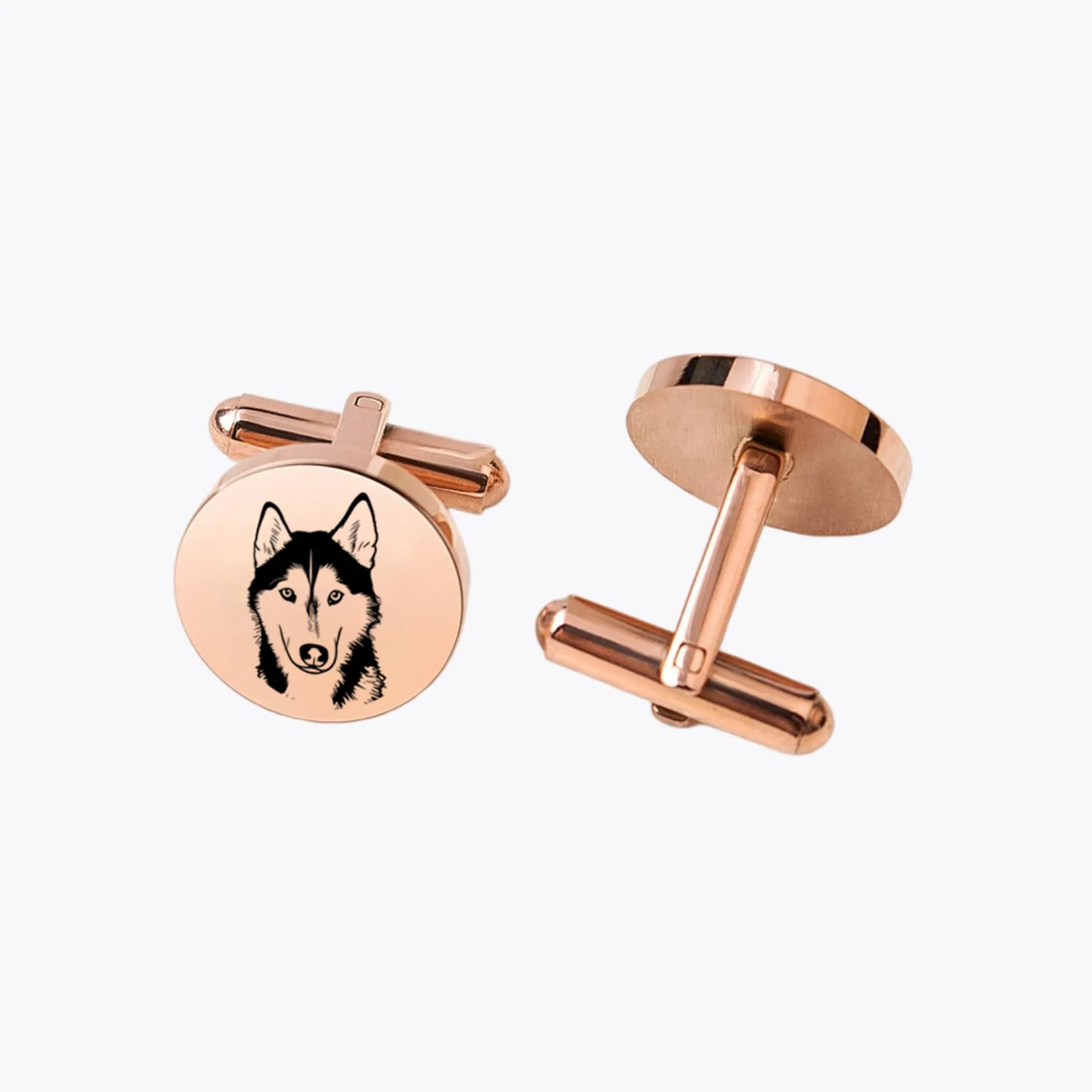 Custom Pet Face Photo Cufflinks