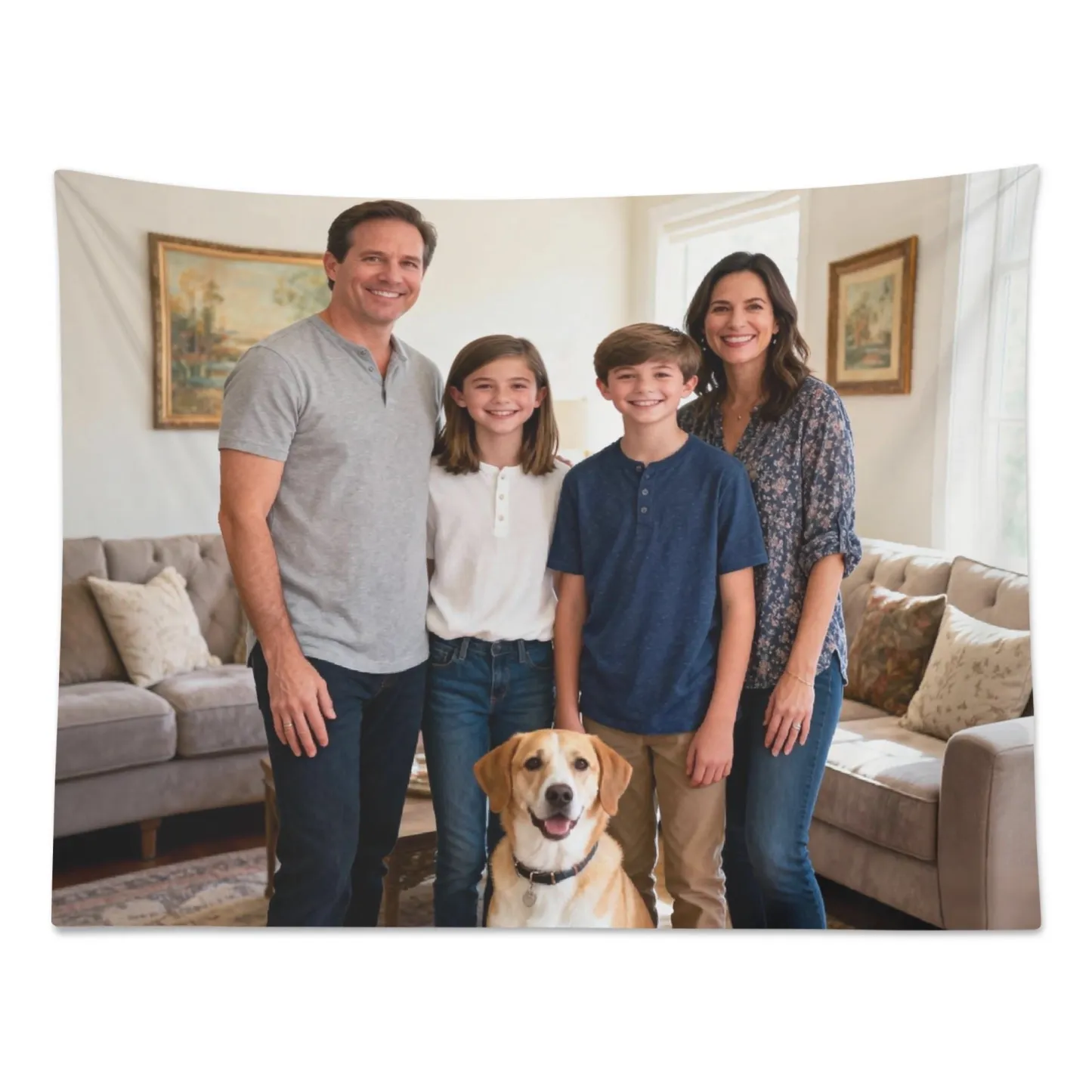 Custom Photo Decorative Wall Tapestry