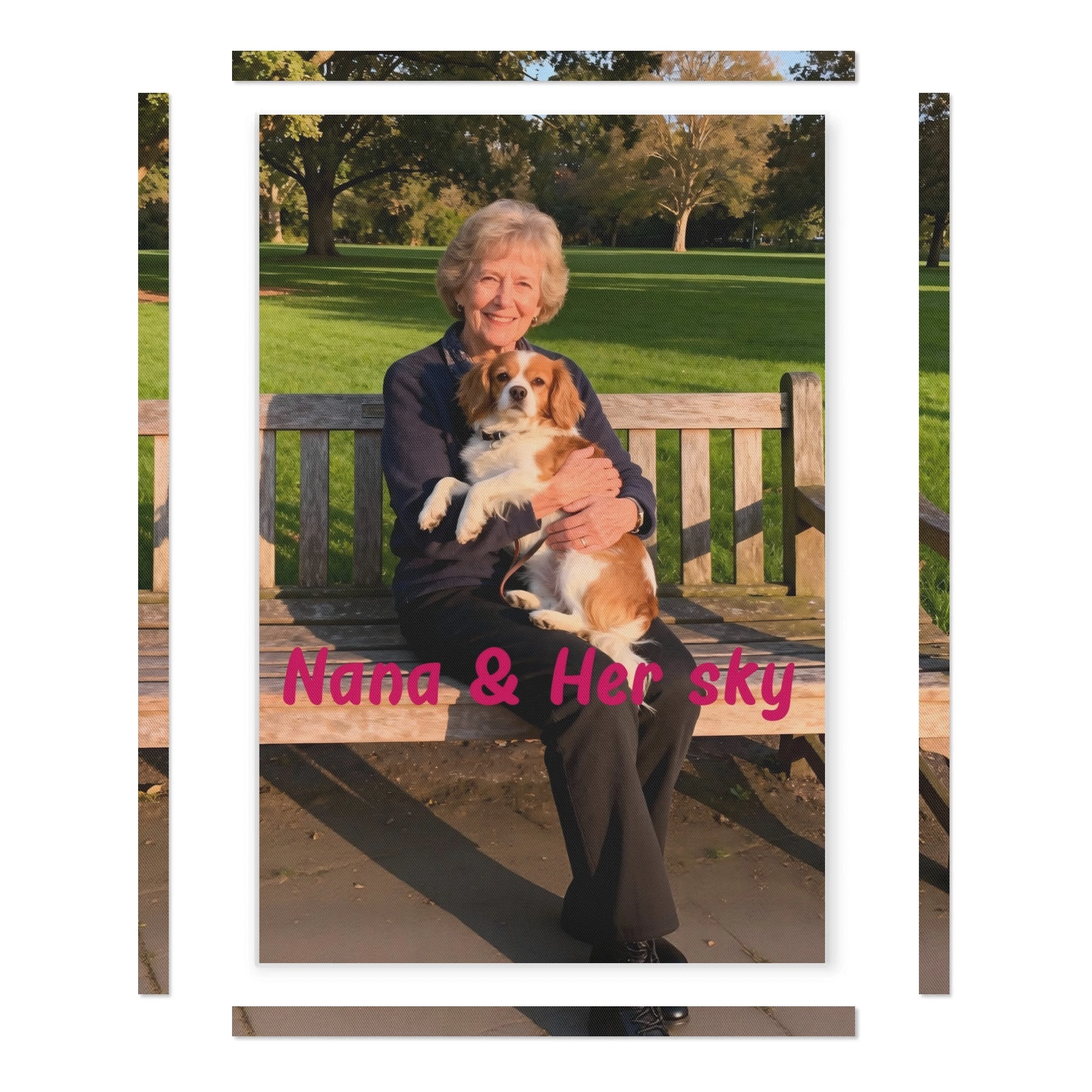 Custom 8*12in Canvas Painting Frame