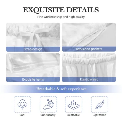 Custom Pet Face Snowflake Pattern Flannel Pajama Pants