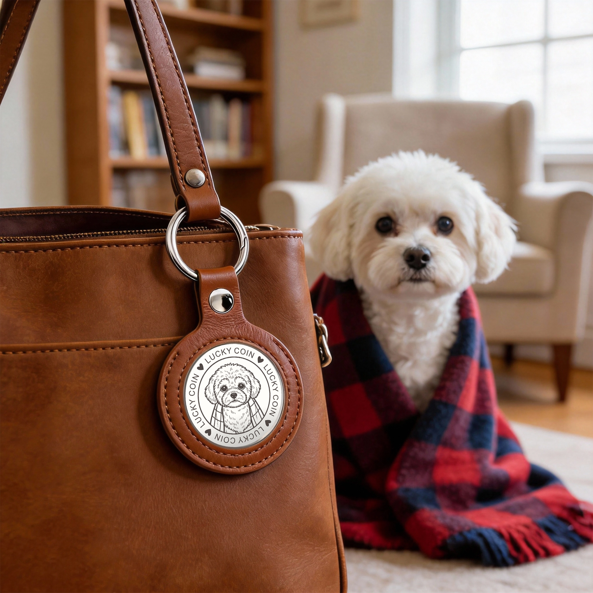 Custom Pet Face Photo ID Tag