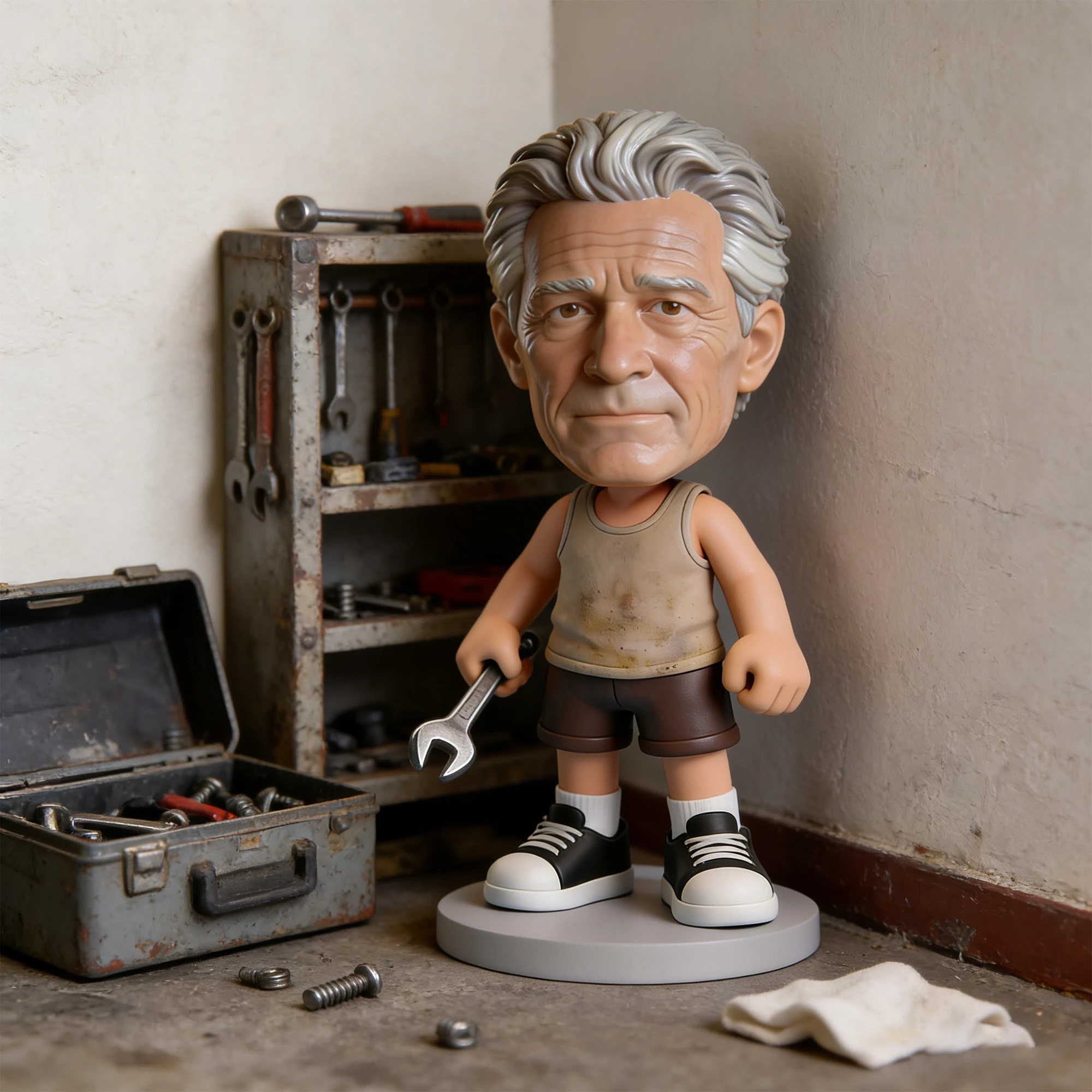 Custom Highly Realistic Full-Color 3D Printed Chibi Figurine Fathers' Day Gift