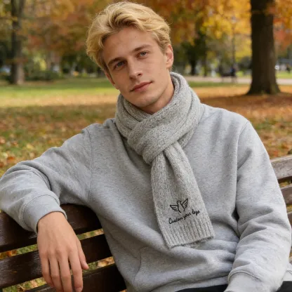 Personalized Embroidered Logo Scarf