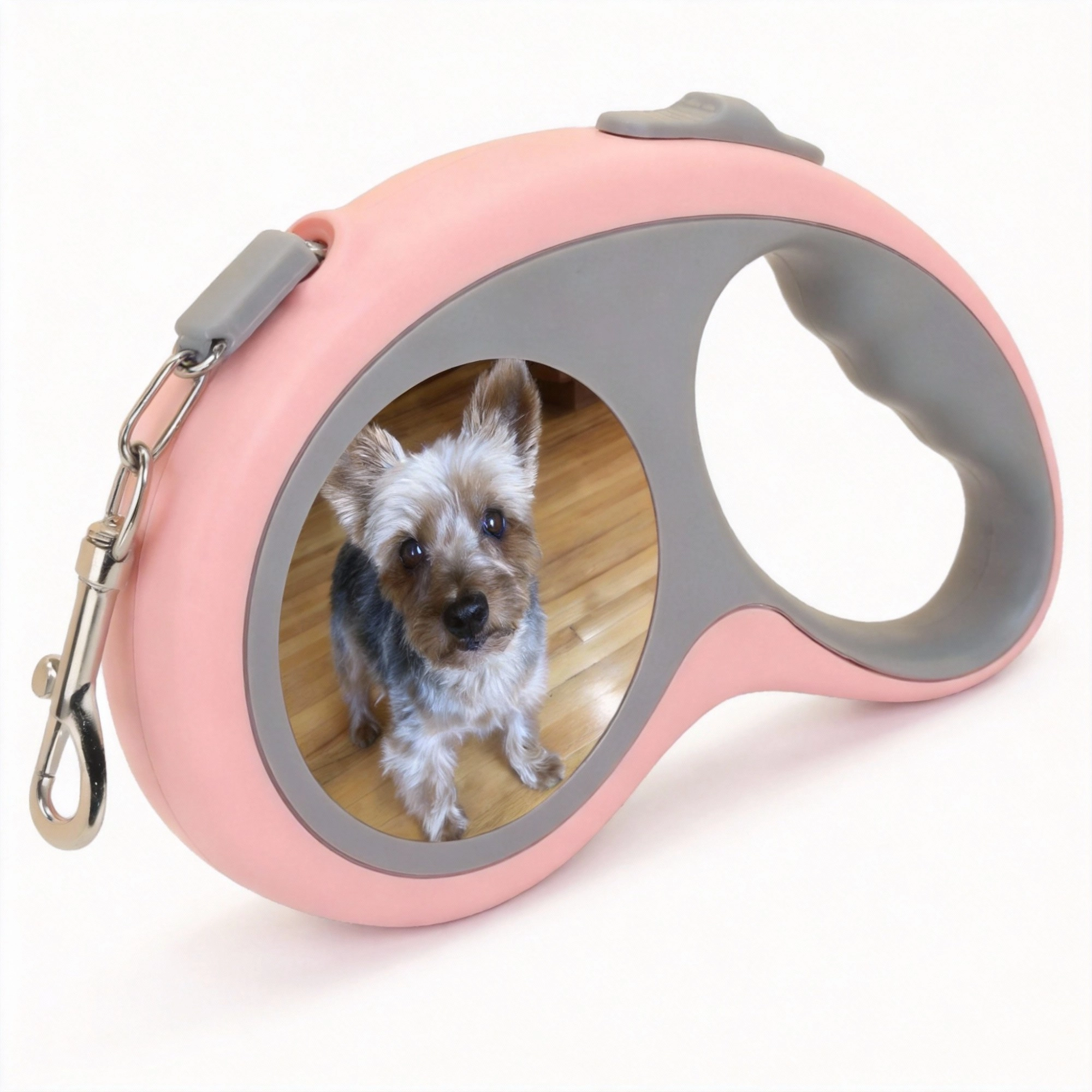 Custom Dog Photo Retractable 9.8 ft Dog Leash