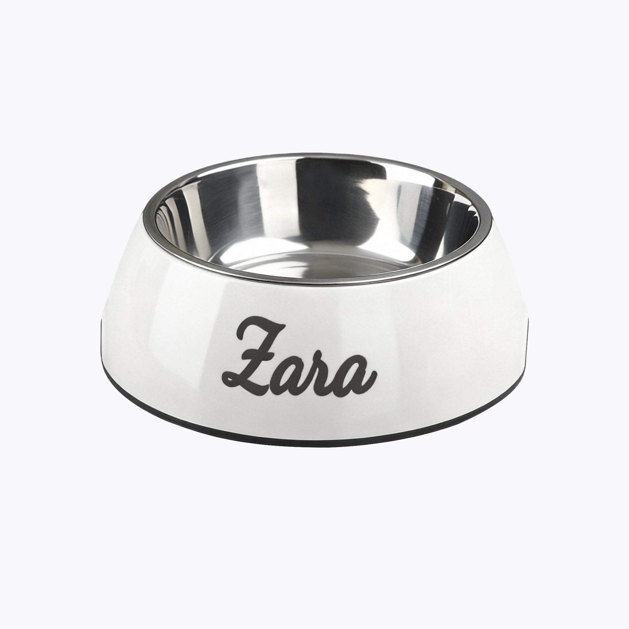 Custom Name Stainless Steel Cat Dog Pet Bowl