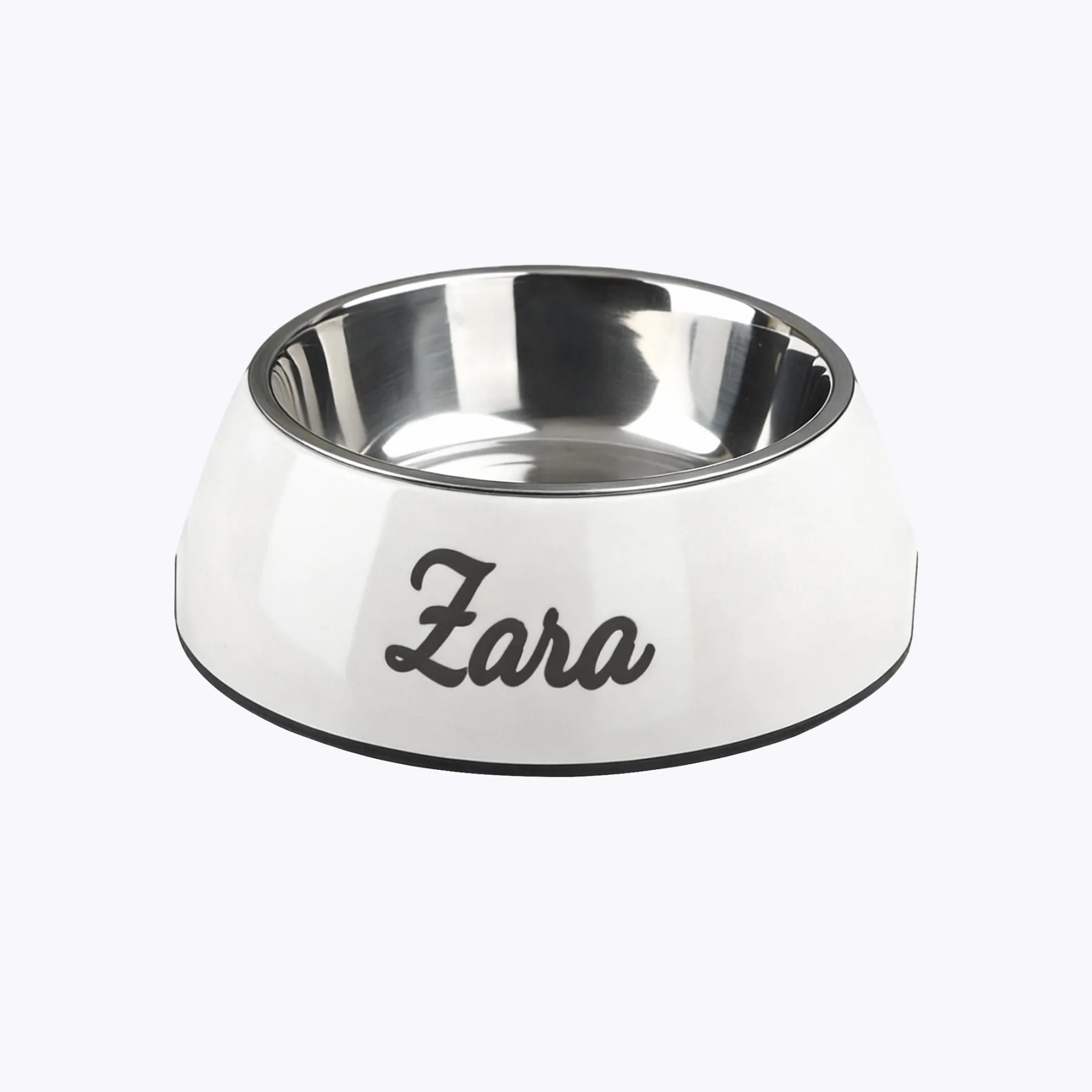 Custom Name Stainless Steel Cat Dog Pet Bowl