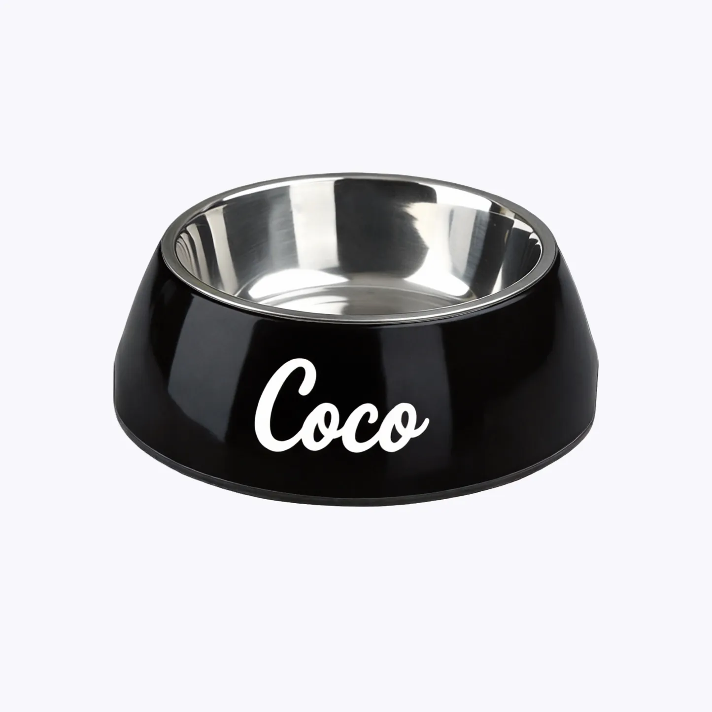 Custom Name Stainless Steel Cat Dog Pet Bowl