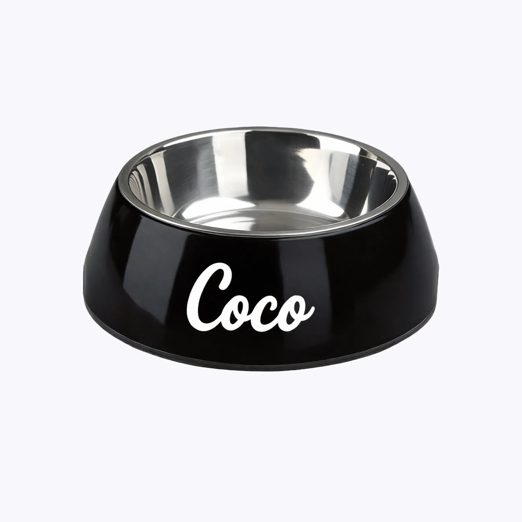 Custom Name Stainless Steel Cat Dog Pet Bowl