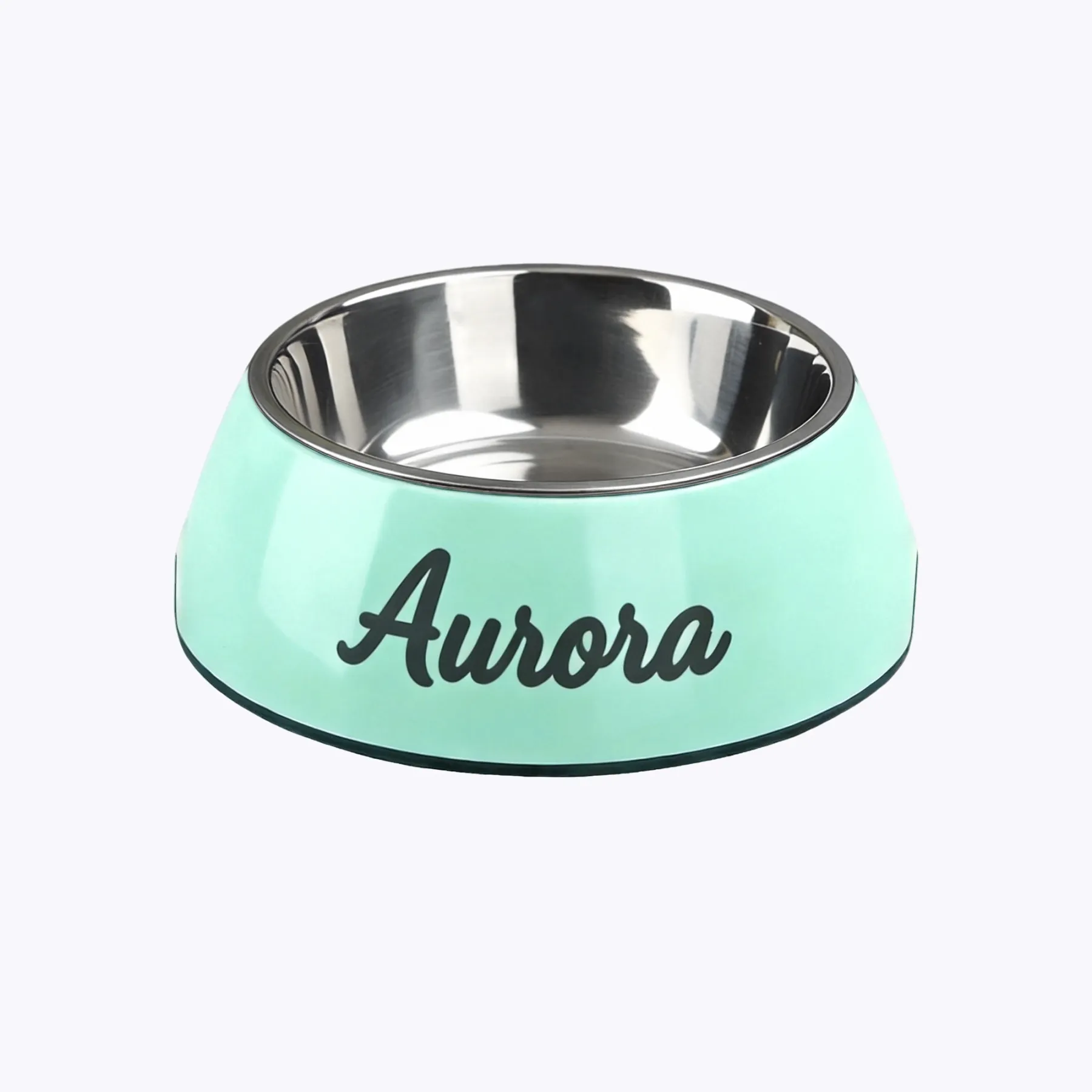 Custom Name Stainless Steel Cat Dog Pet Bowl