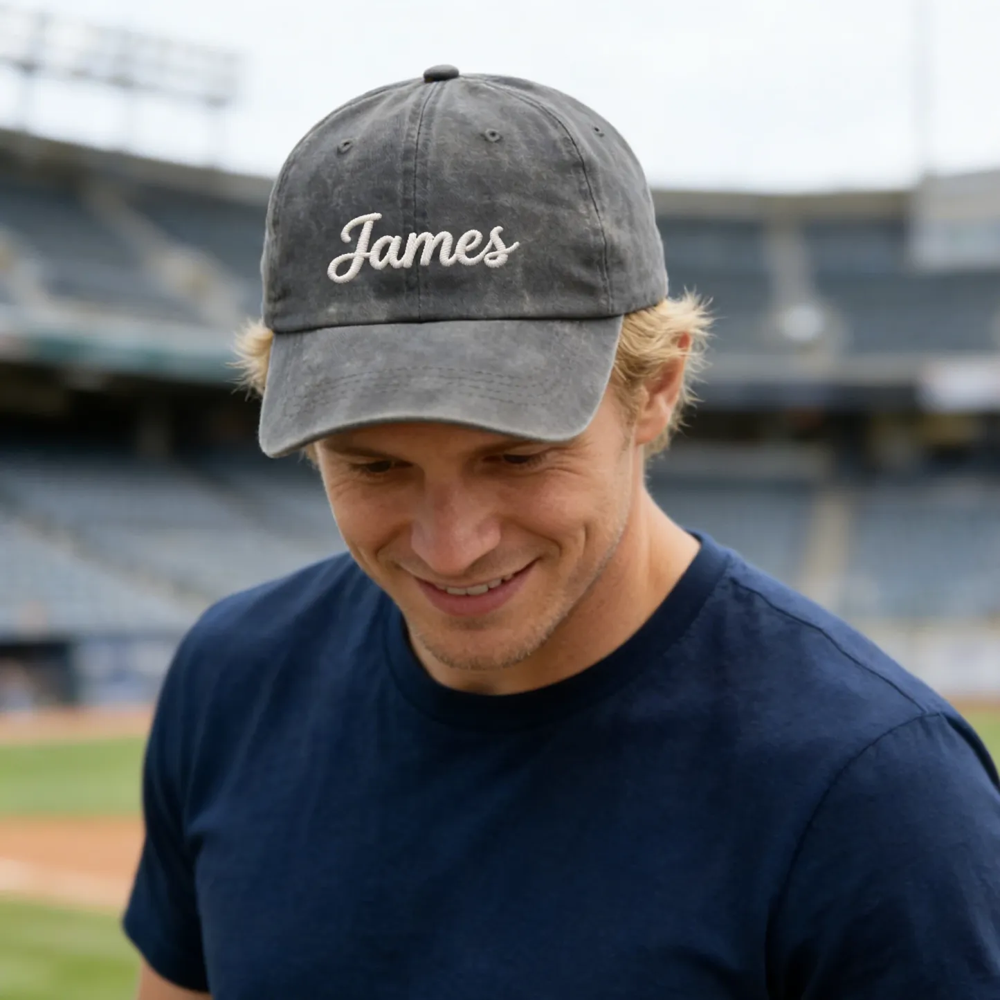 Custom Embroidered Name Cap