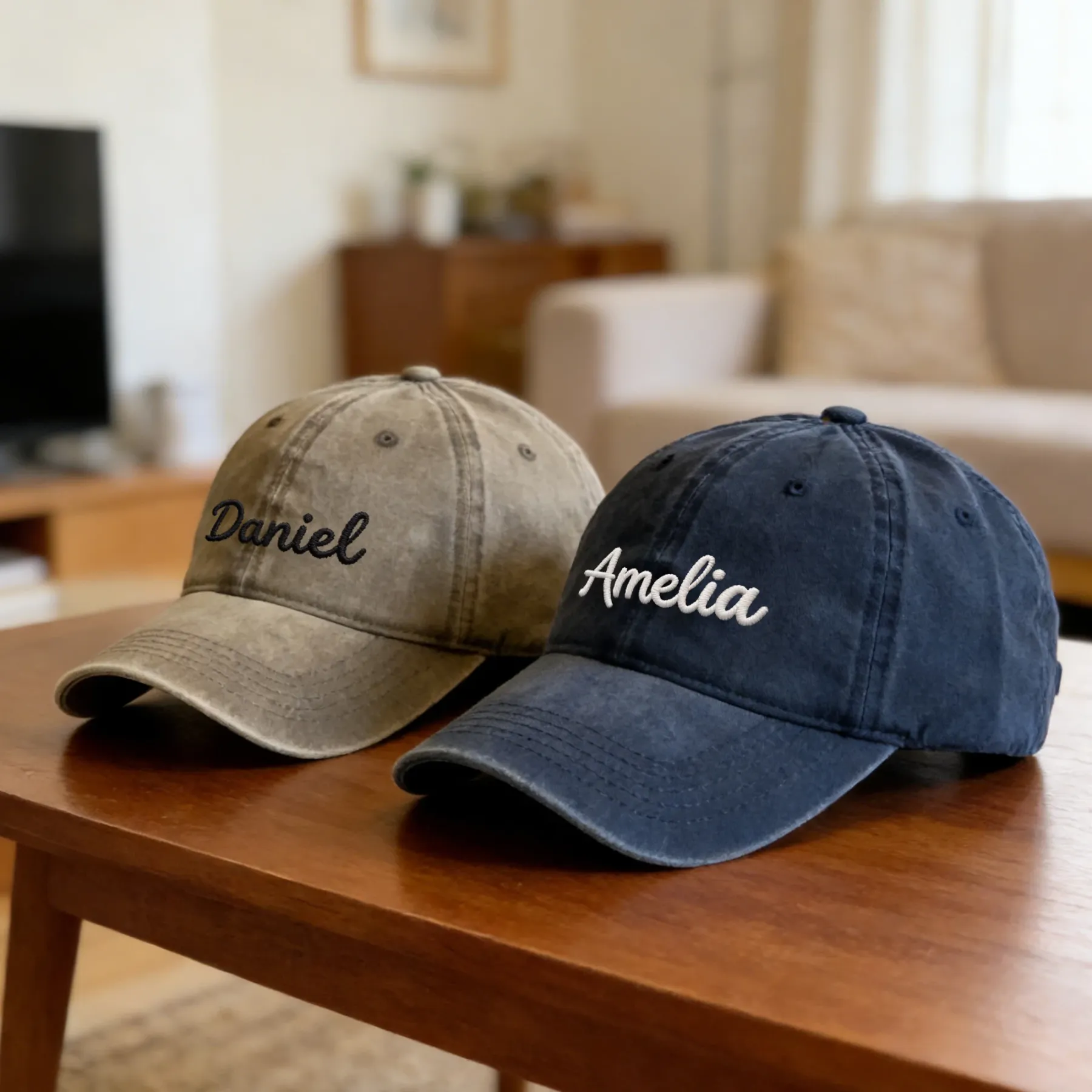 Custom Embroidered Name Cap