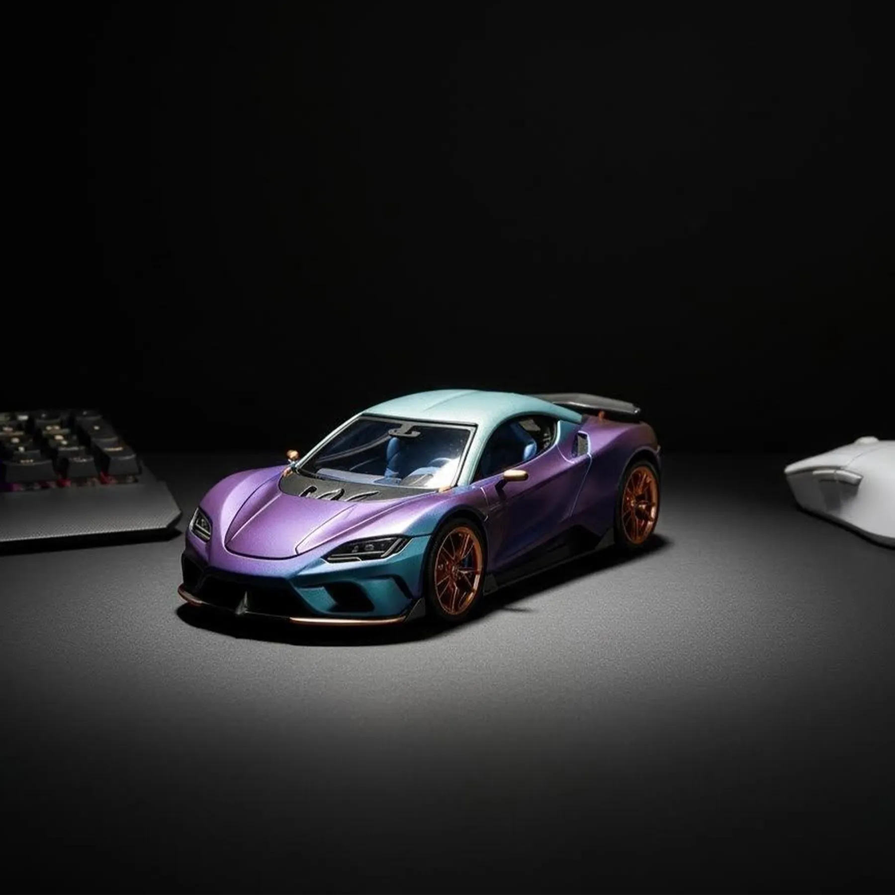 Custom 3D Car Full-Color Model from Photo