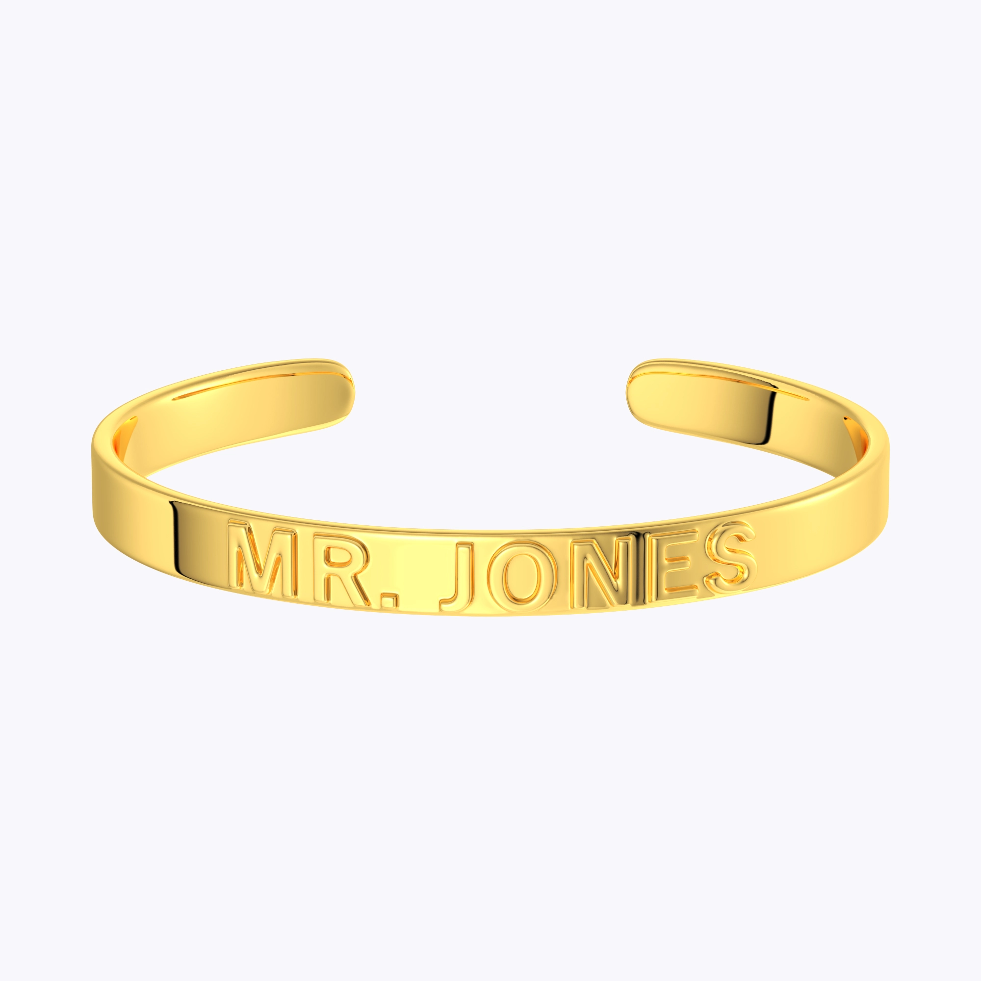Custom Teacher Name Open Bangle