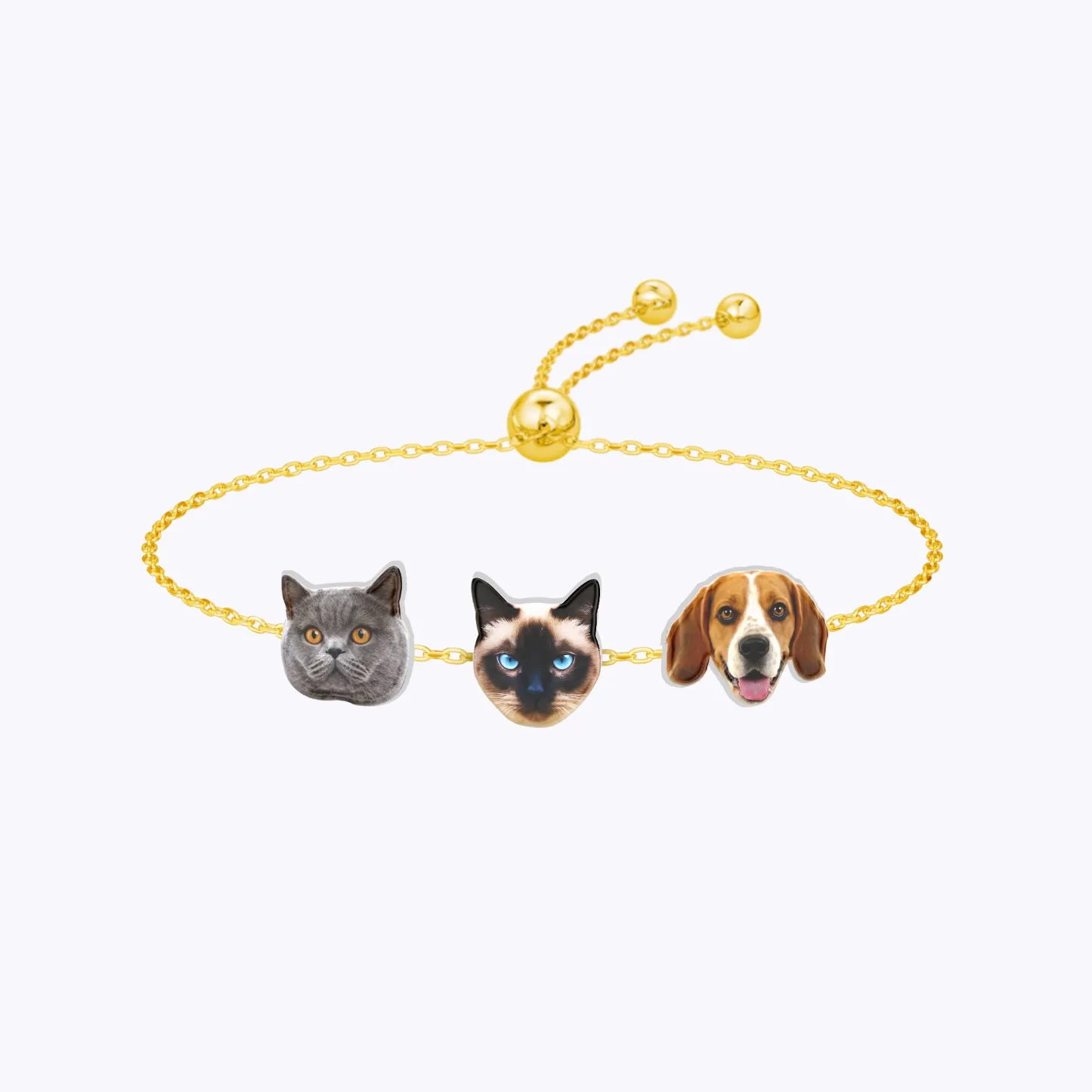 Custom Pet Face Photo Bracelet