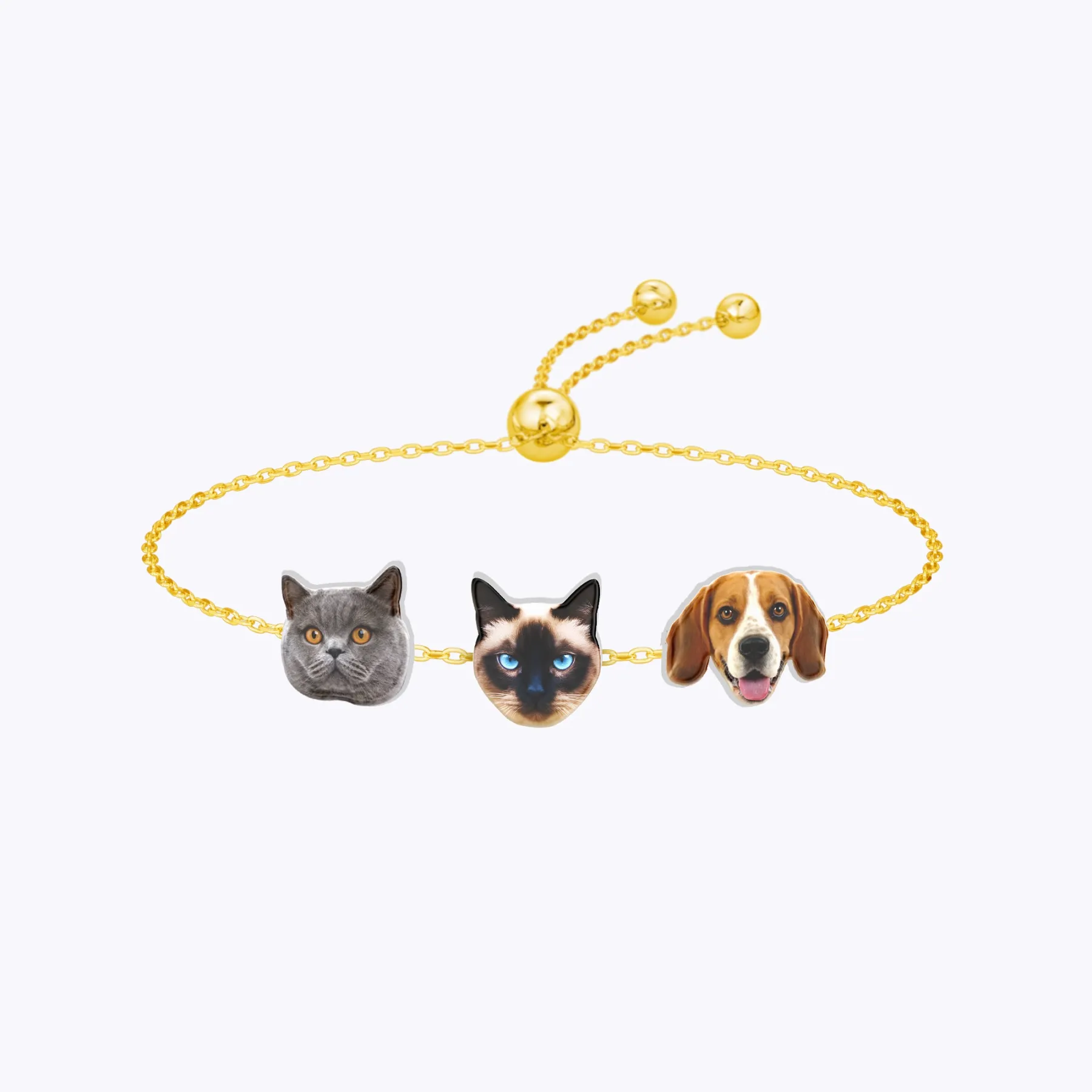 Custom Pet Face Photo Bracelet
