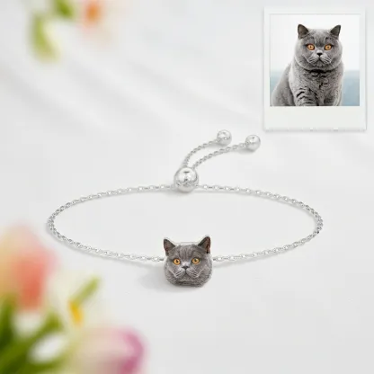 Custom Pet Face Photo Bracelets