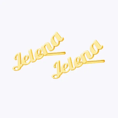 Personalized Name Studs