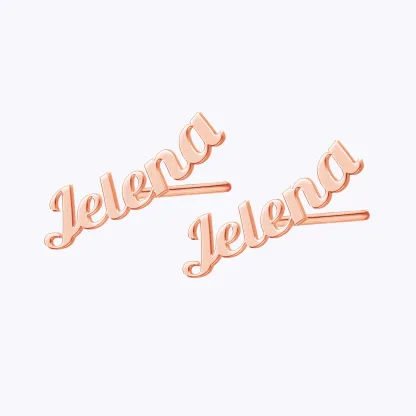 Personalized Name Studs