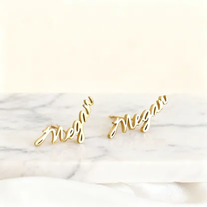 Personalized Name Studs