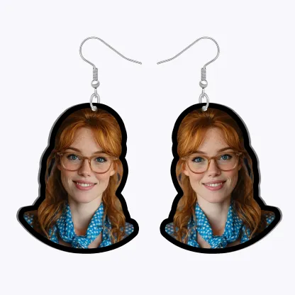 Personalized Face Photo Earrings