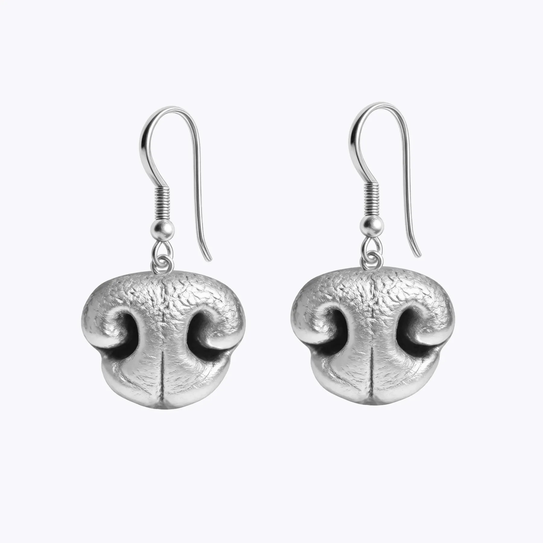 Custom Dog Cat Nose Print Earrings