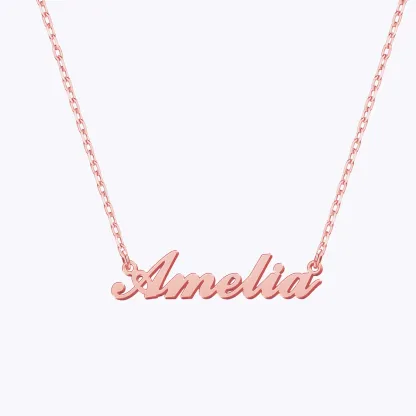 Personalized Engraving Name Necklace