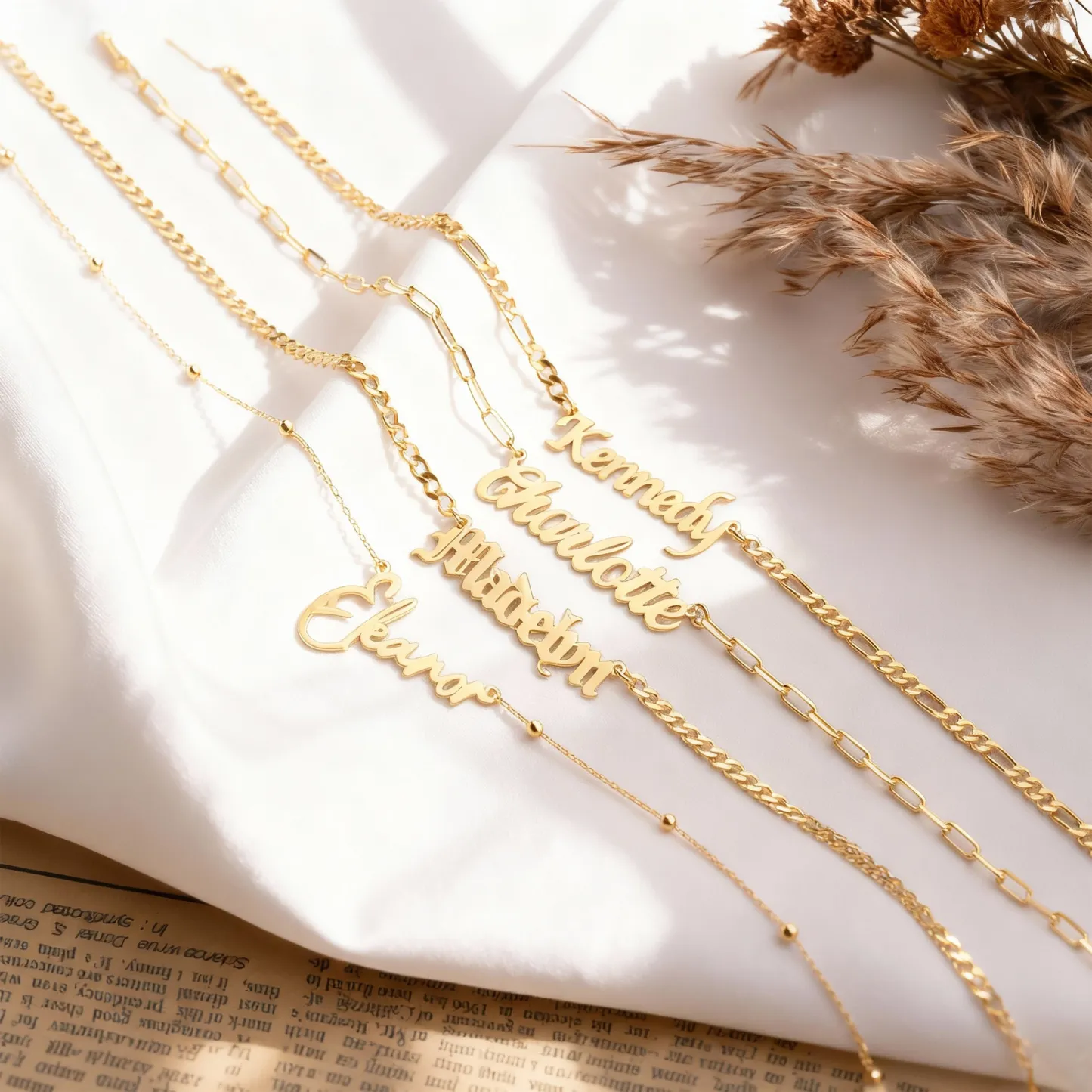 Personalized Engraving Name Necklace