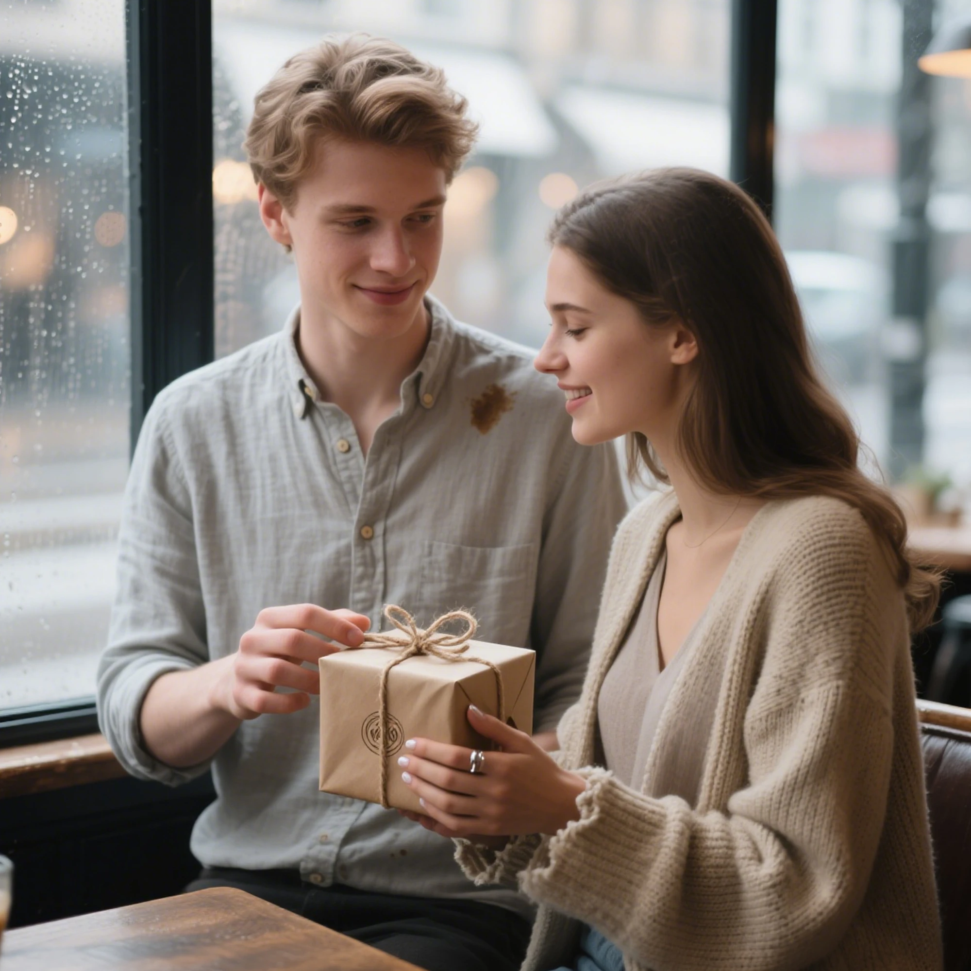 Personalized Double Names with Heart Necklace