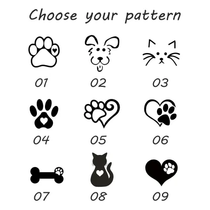 Custom Dog Cat Pendant Necklace for Pet Lovers