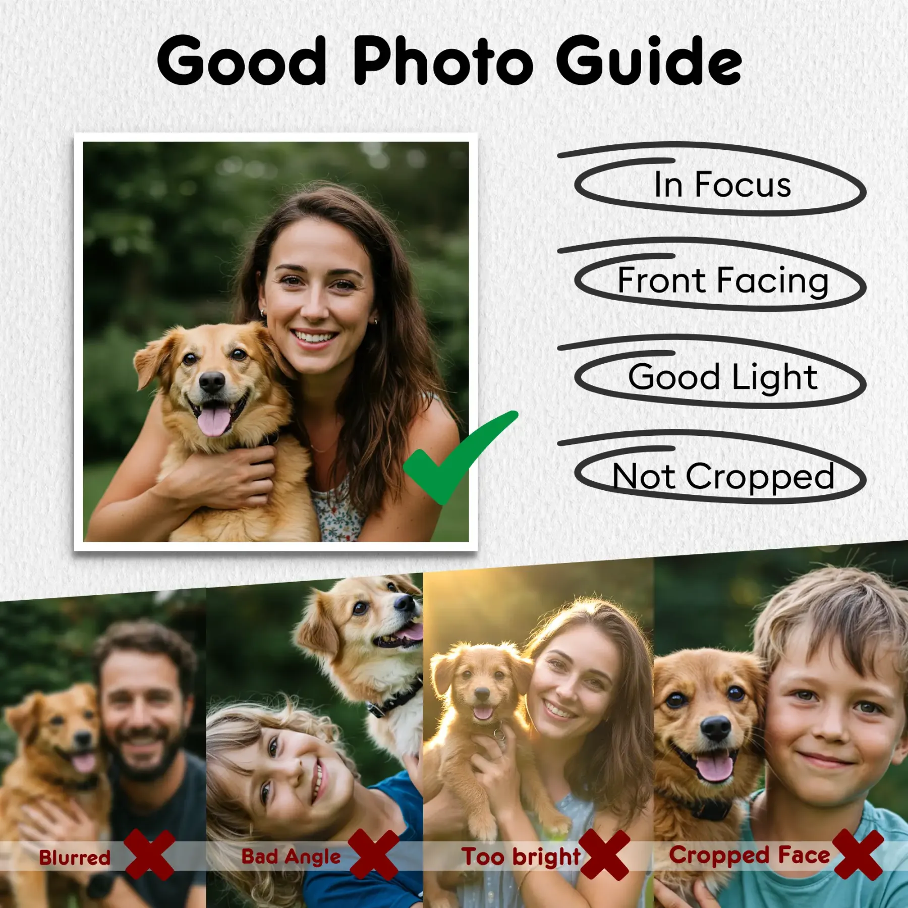 Custom Oval Shape Crystal Photo Necklace