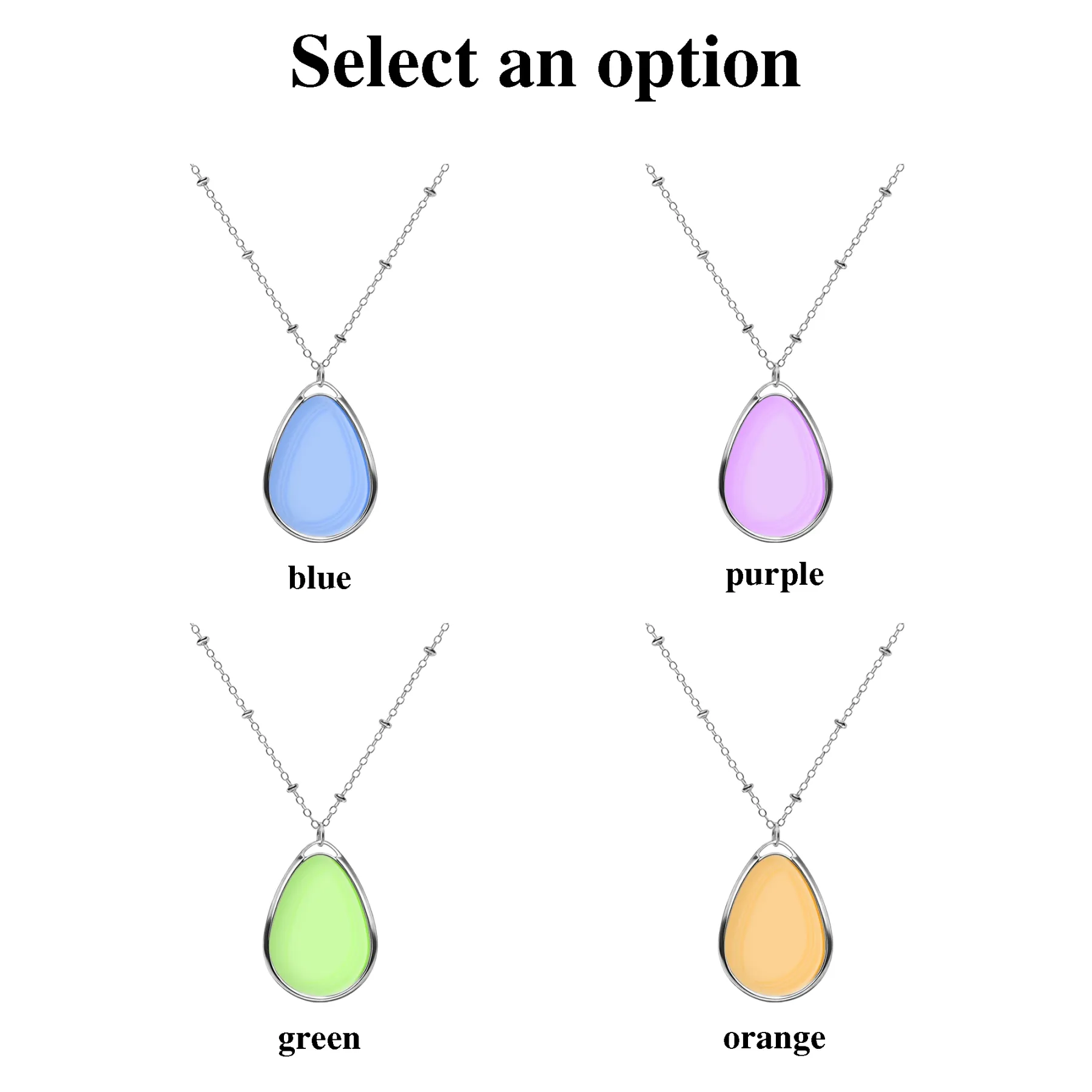 Custom Cat Dog Pet Photo Necklace with Name