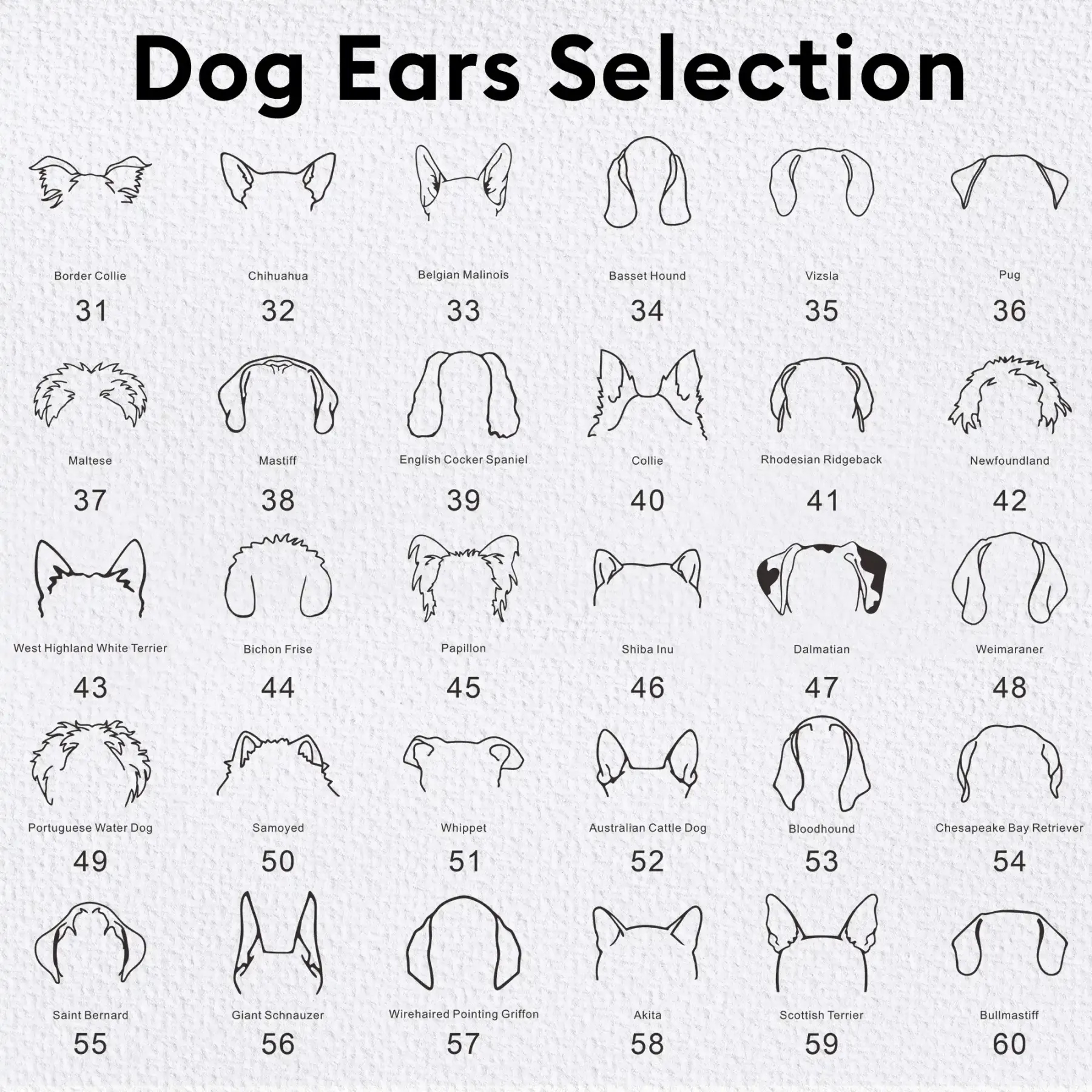 Pesonalized 1-3 Dog Ears Name Bracelet for Dog Pet Lover-BY PROMISE-Pet,Name