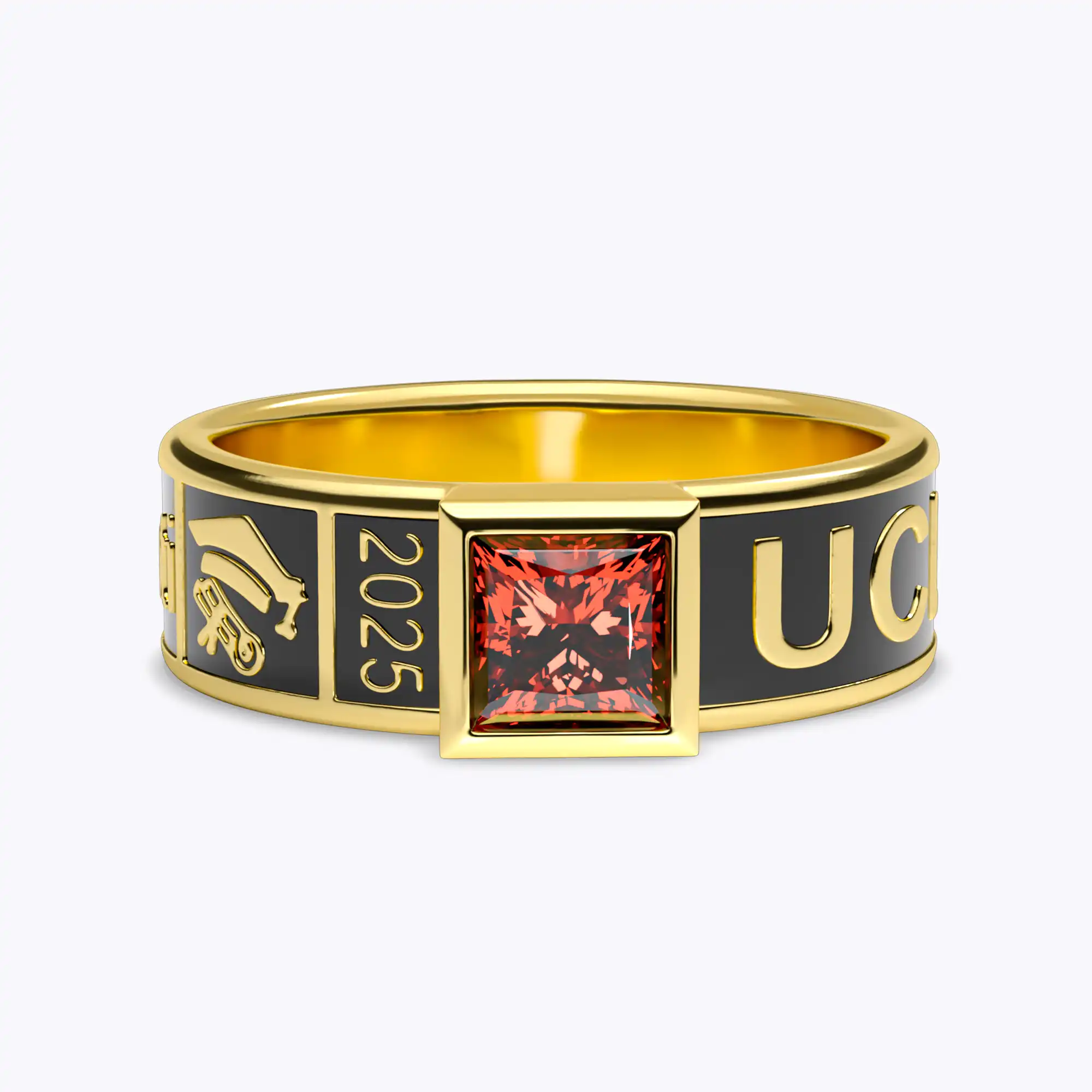 Square Birthstone Graduation Band-BY PROMISE-Birthstone