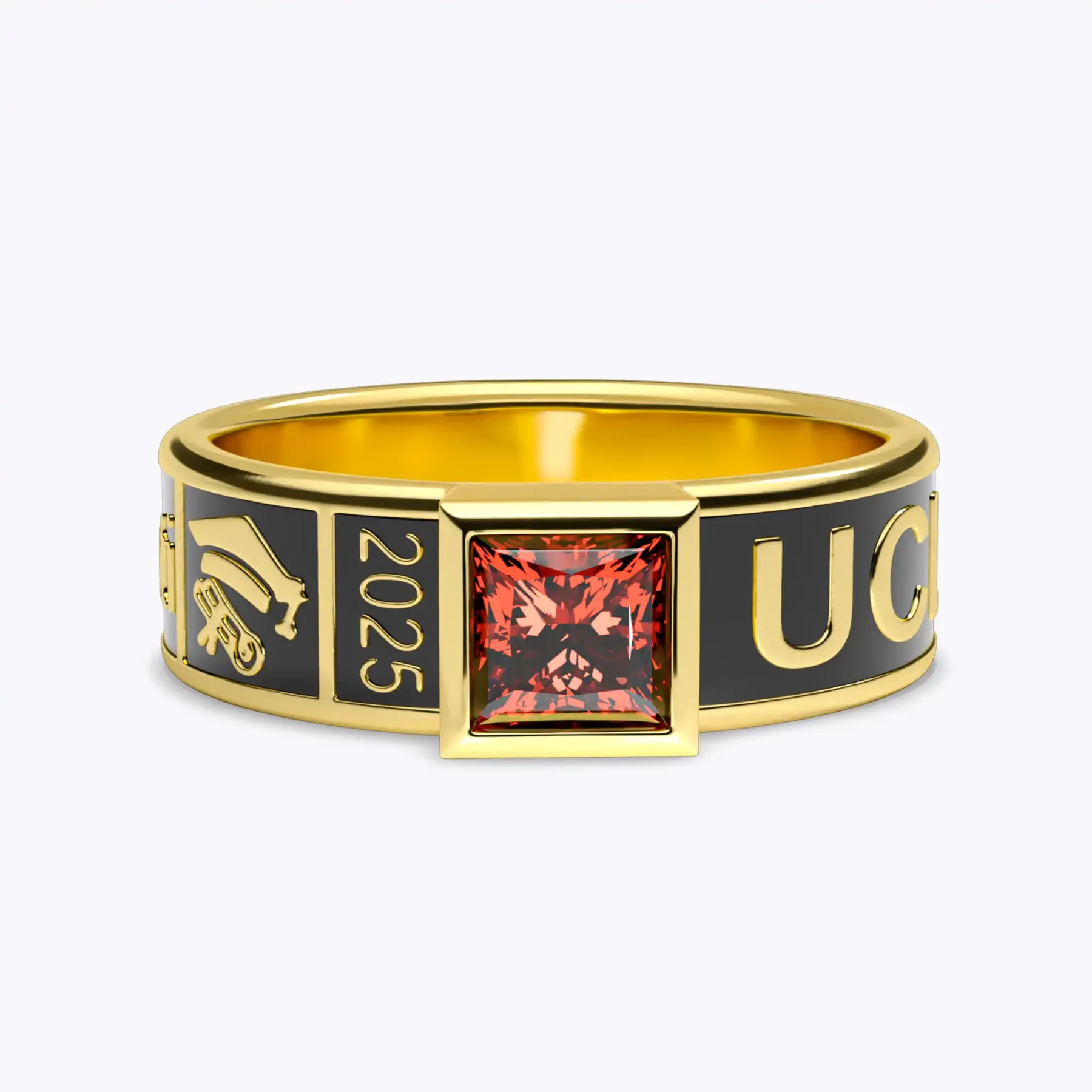 Square Birthstone Graduation Band-BY PROMISE-Birthstone