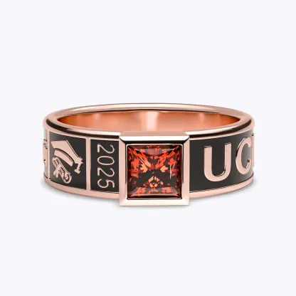 Square Birthstone Graduation Band-BY PROMISE-Birthstone