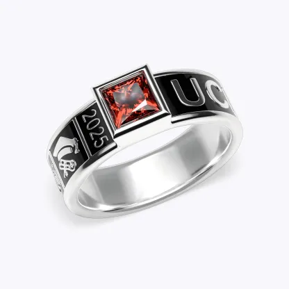 Square Birthstone Graduation Band-BY PROMISE-Birthstone