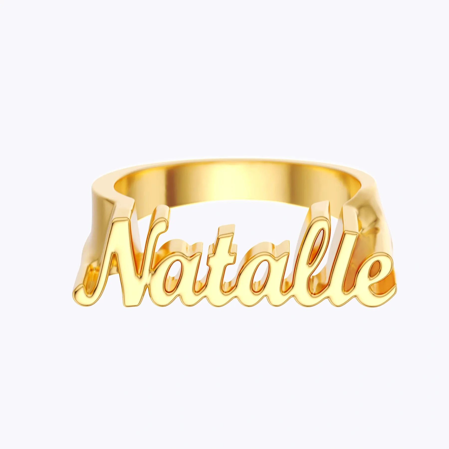 Custom Name Ring