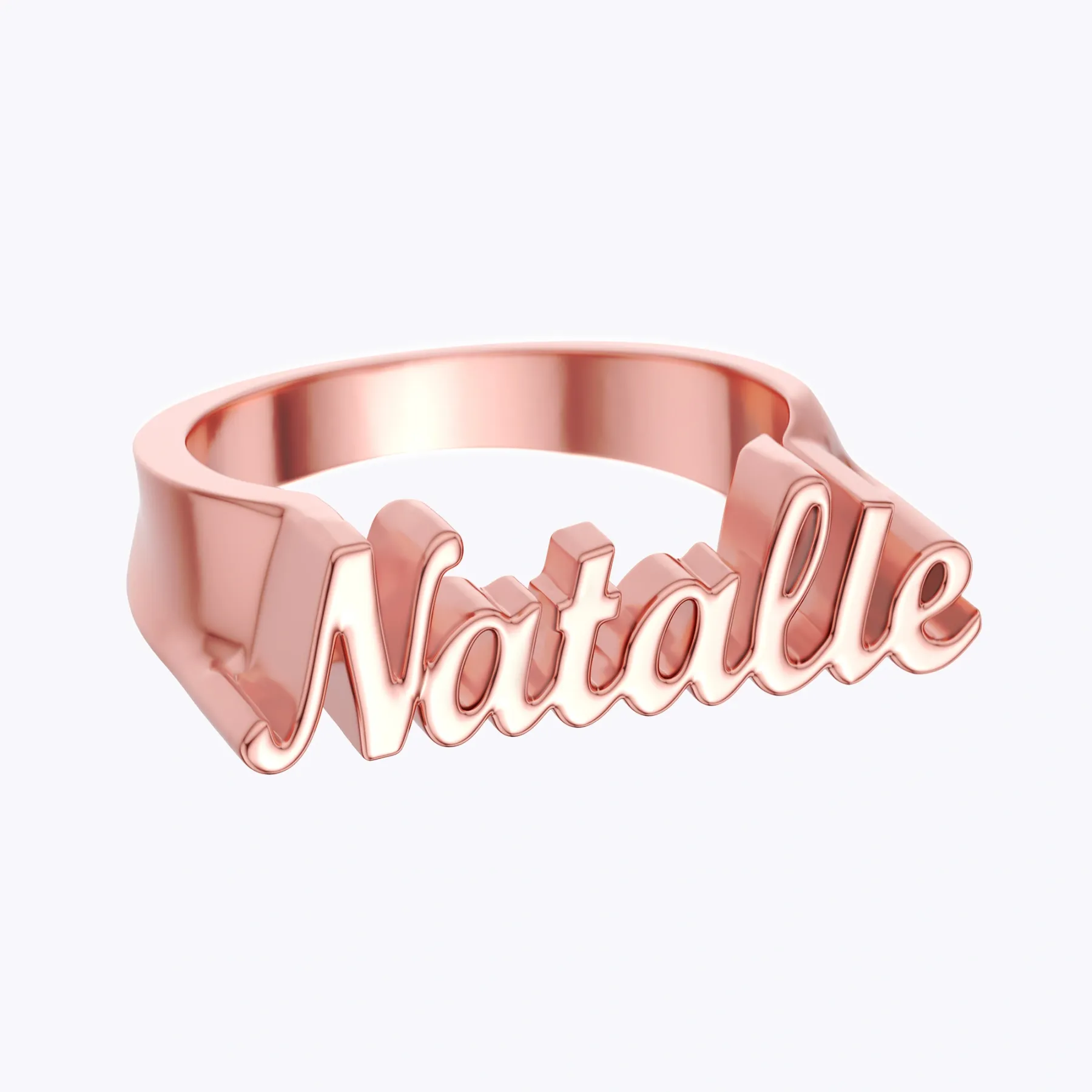 Custom Name Ring