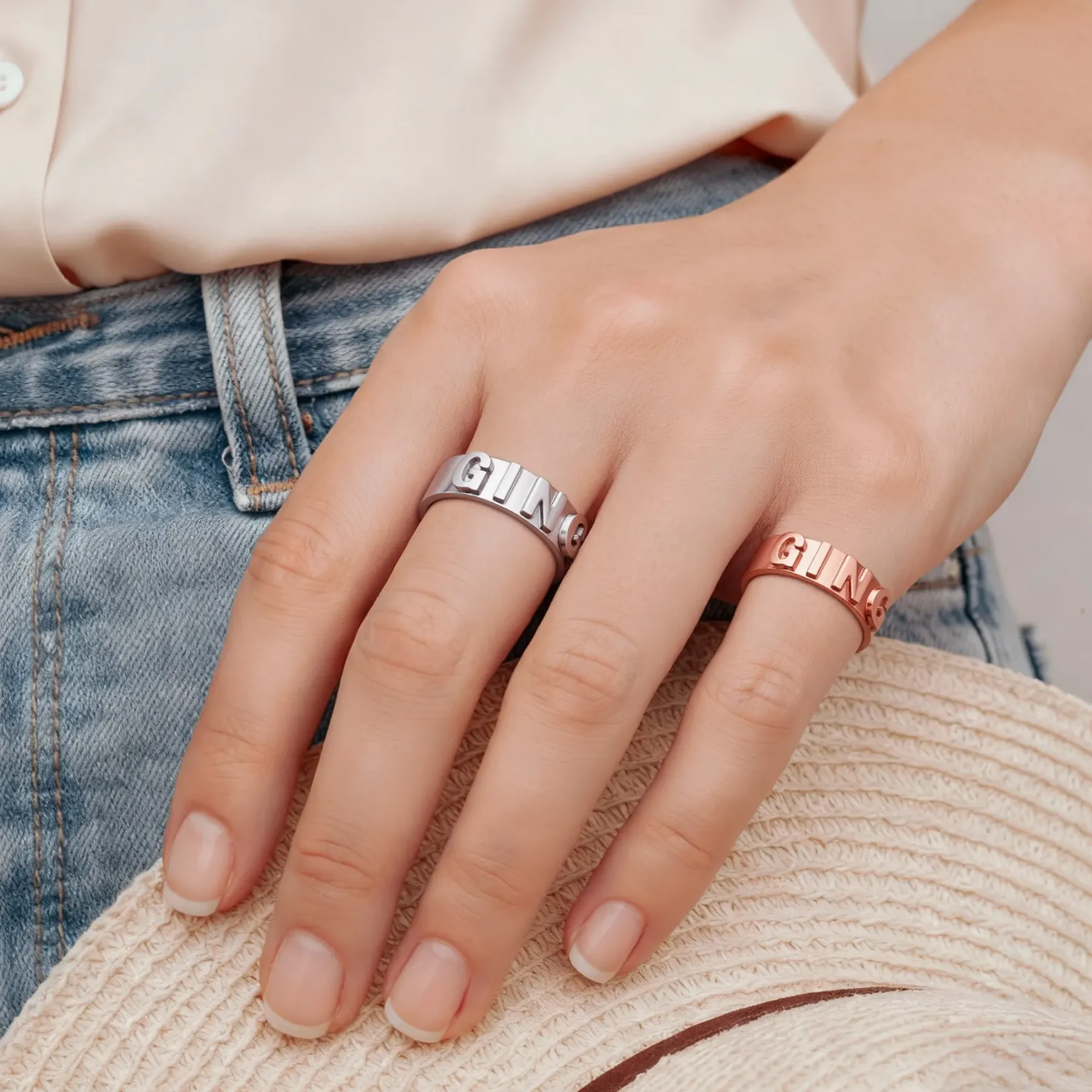 Custom Engraved Name Band