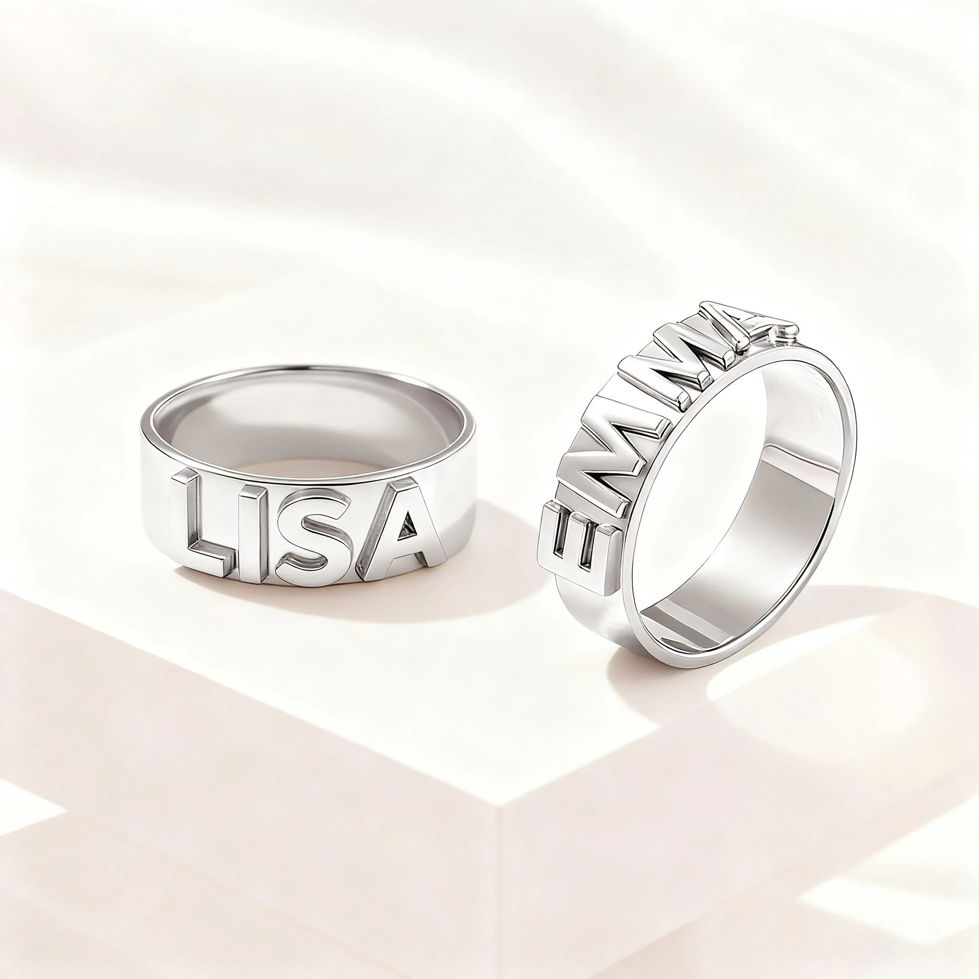 Custom Engraved Name Band