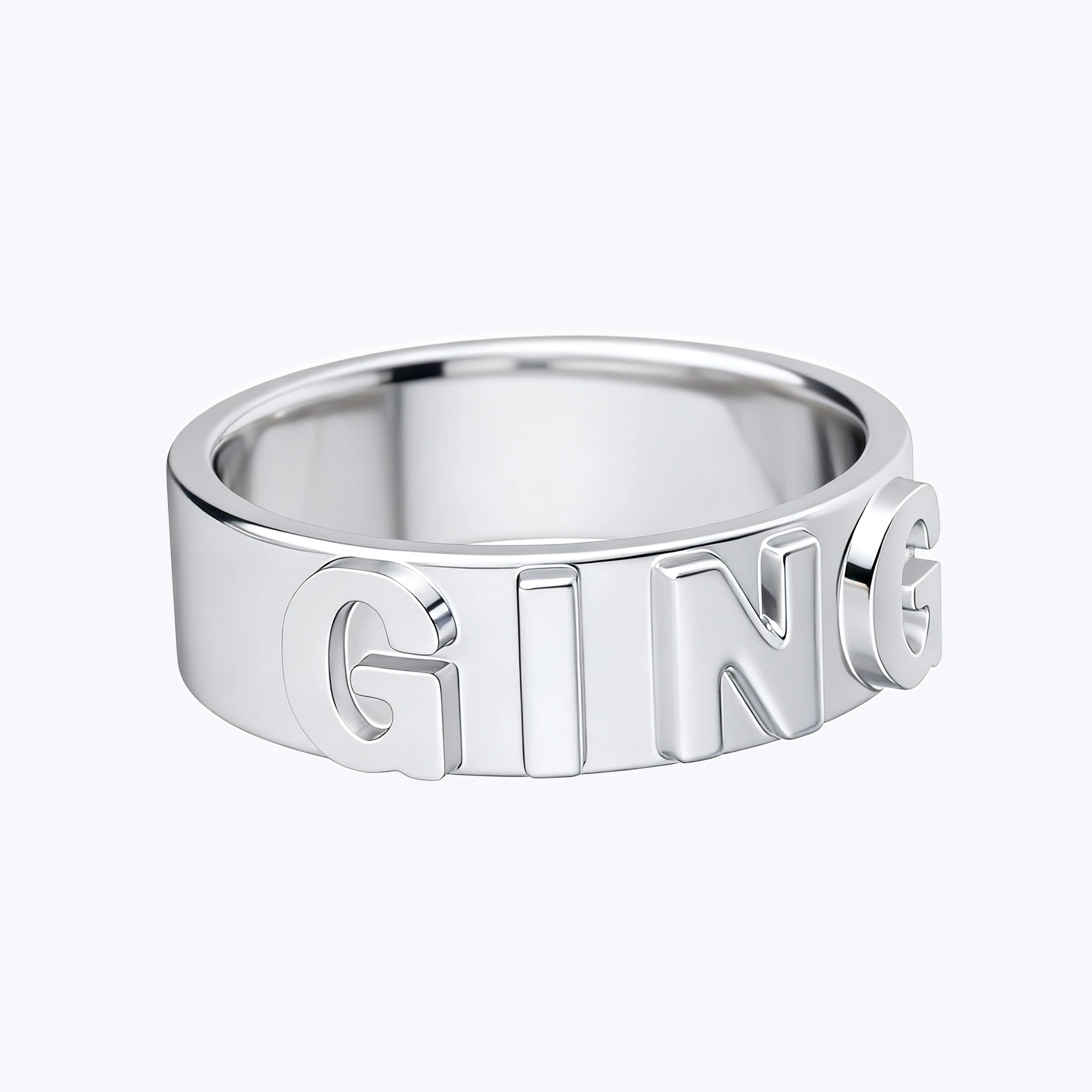 Custom Engraved Name Band