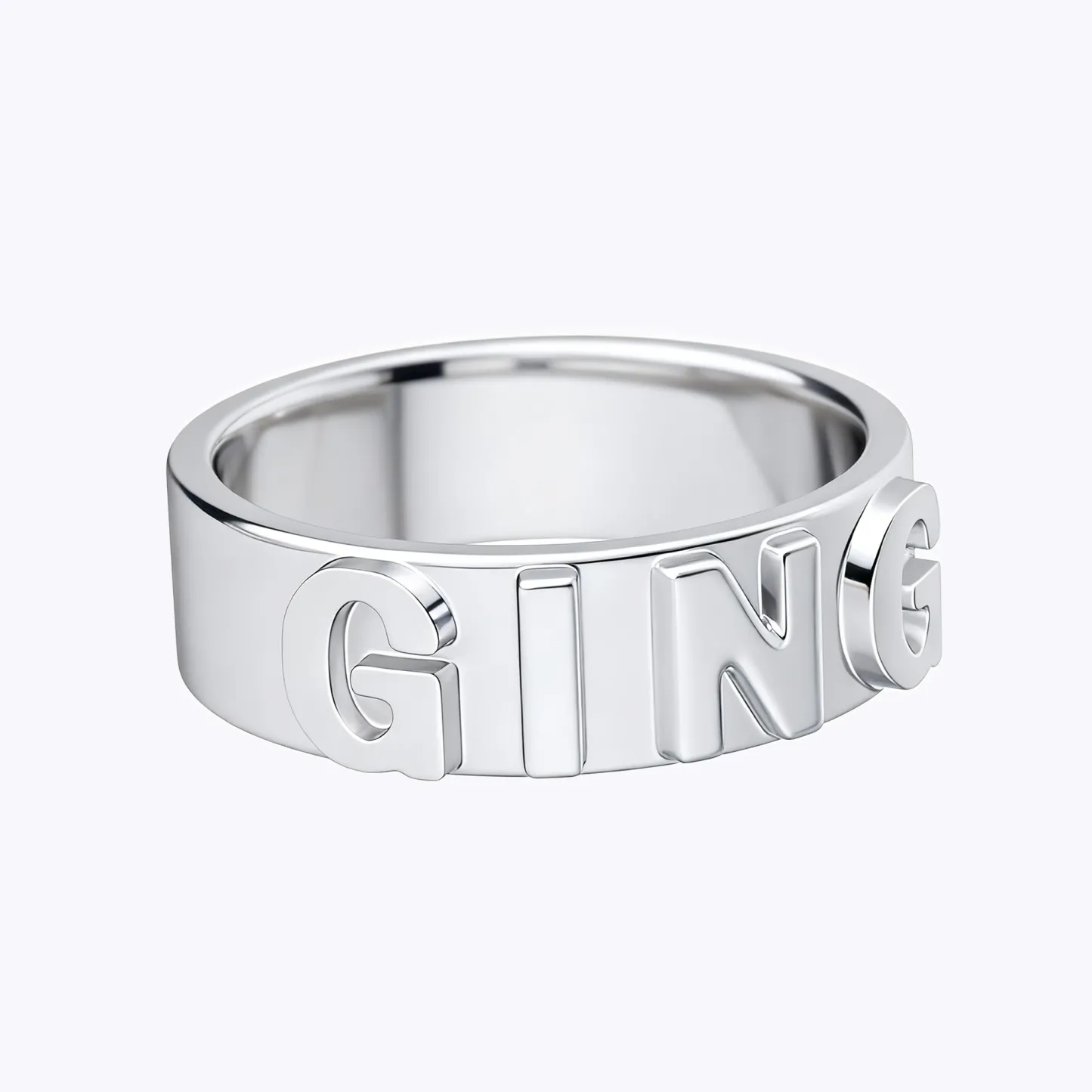 Custom Engraved Name Band