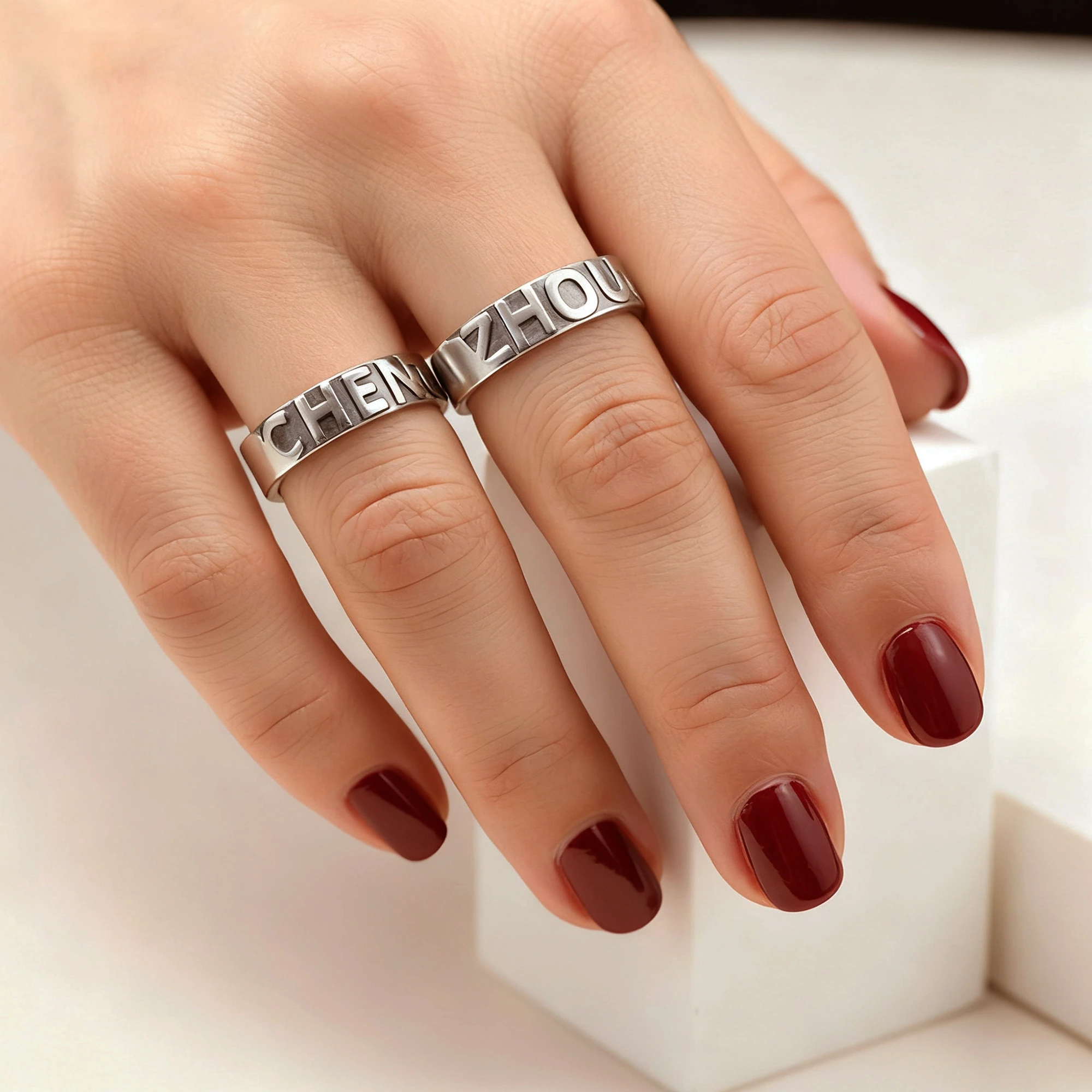 Custom Engraving Name Band