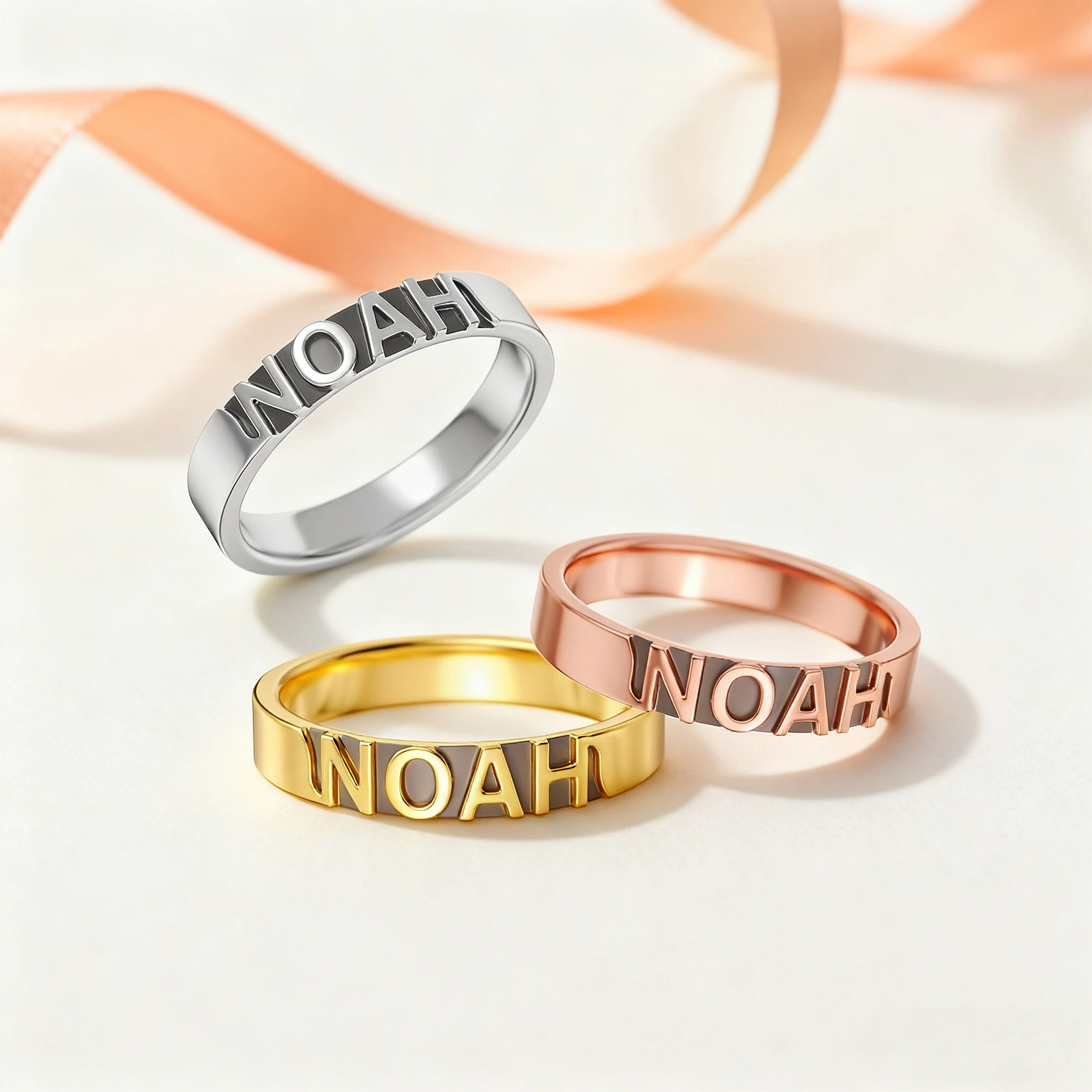 Custom Engraving Name Band