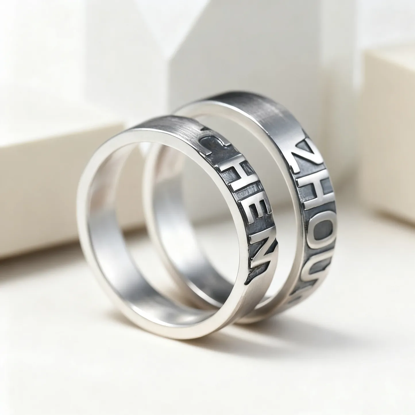 Custom Engraving Name Band