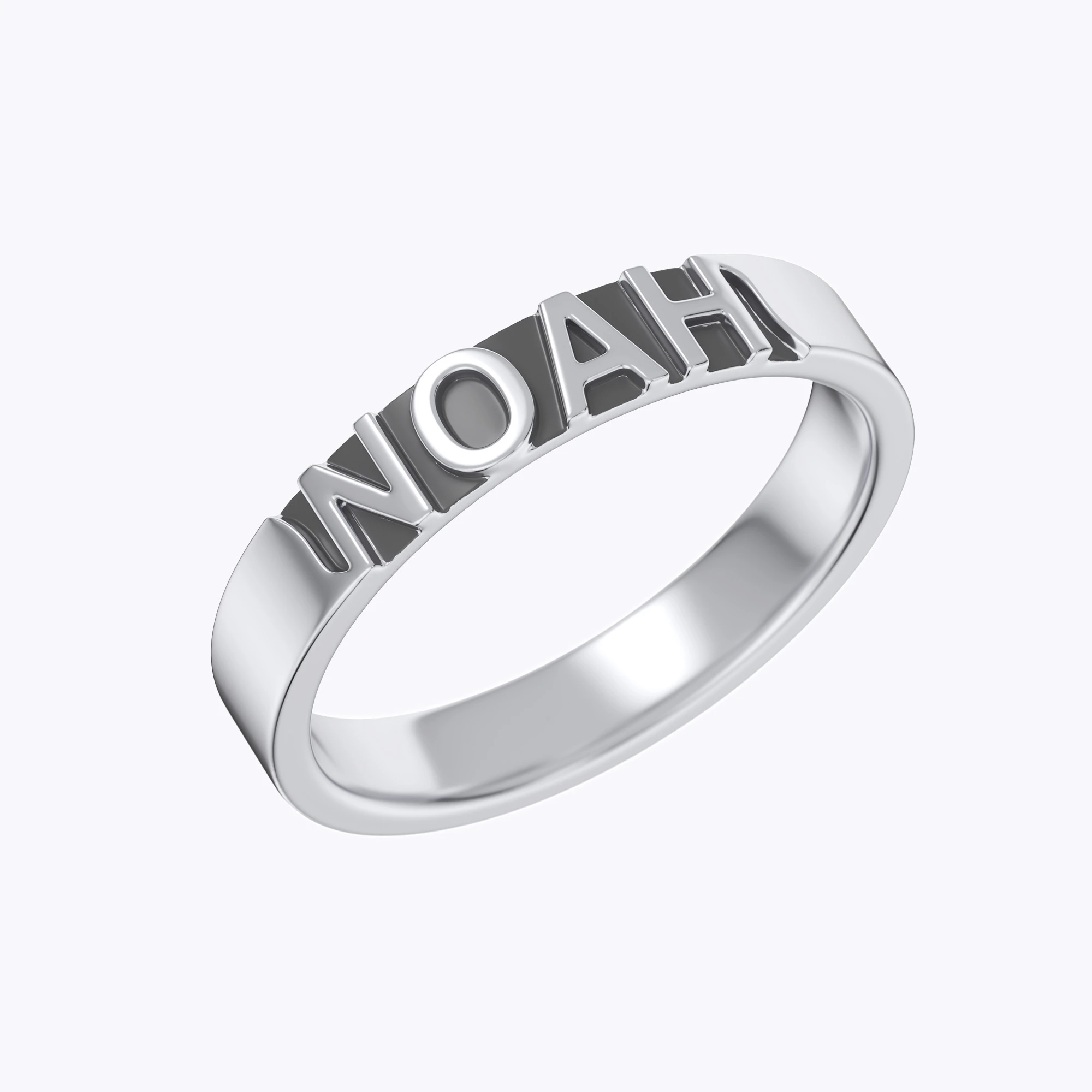 Custom Engraving Name Band