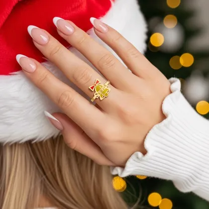 Personalized Name Christmas Bell Ring